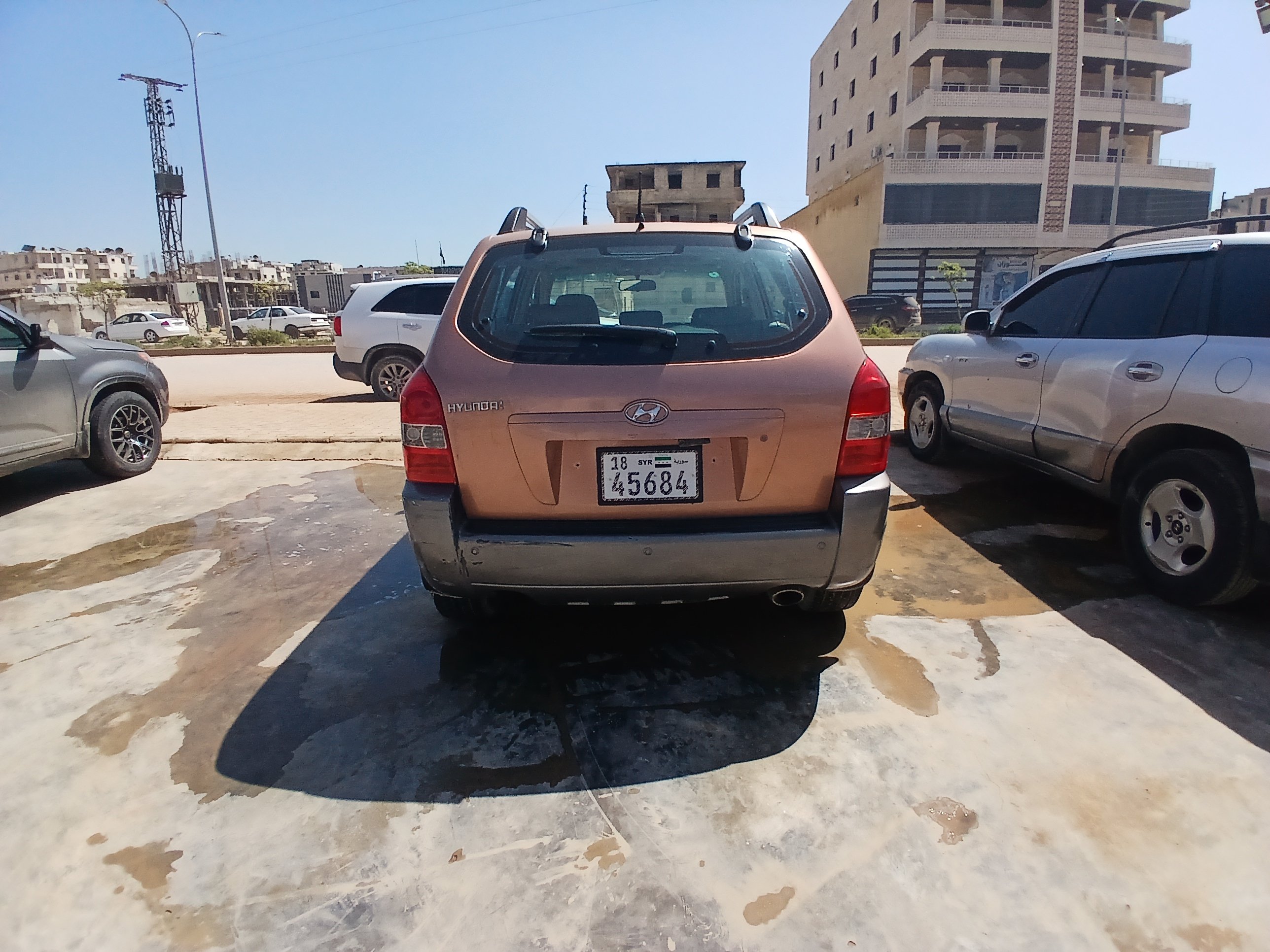 kilometrage car sale hyundai tucson standard suv used 2005 aleppo cd image