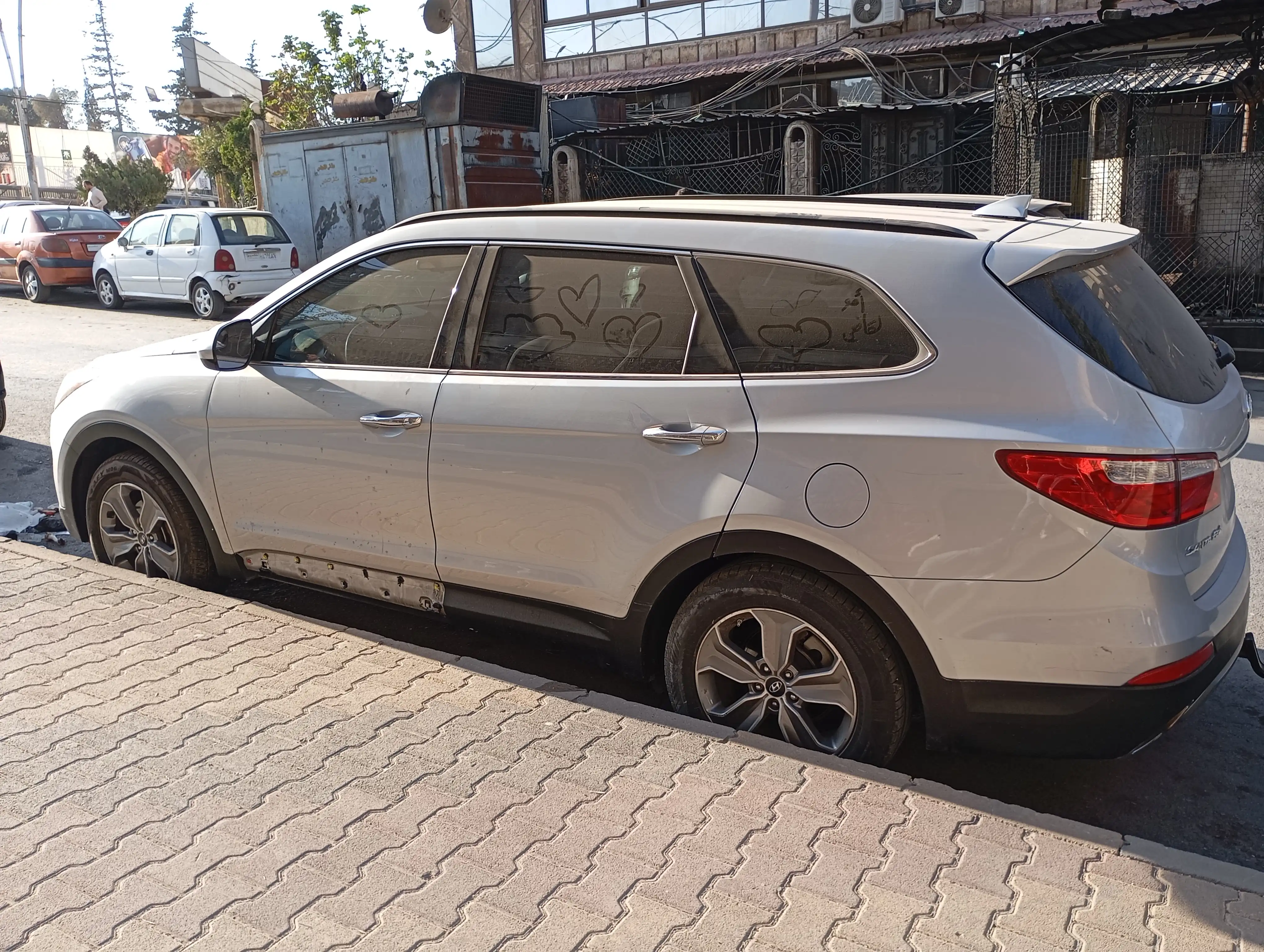 kilometrage car sale hyundai santa fe evgt suv used 2017 aleppo cf image