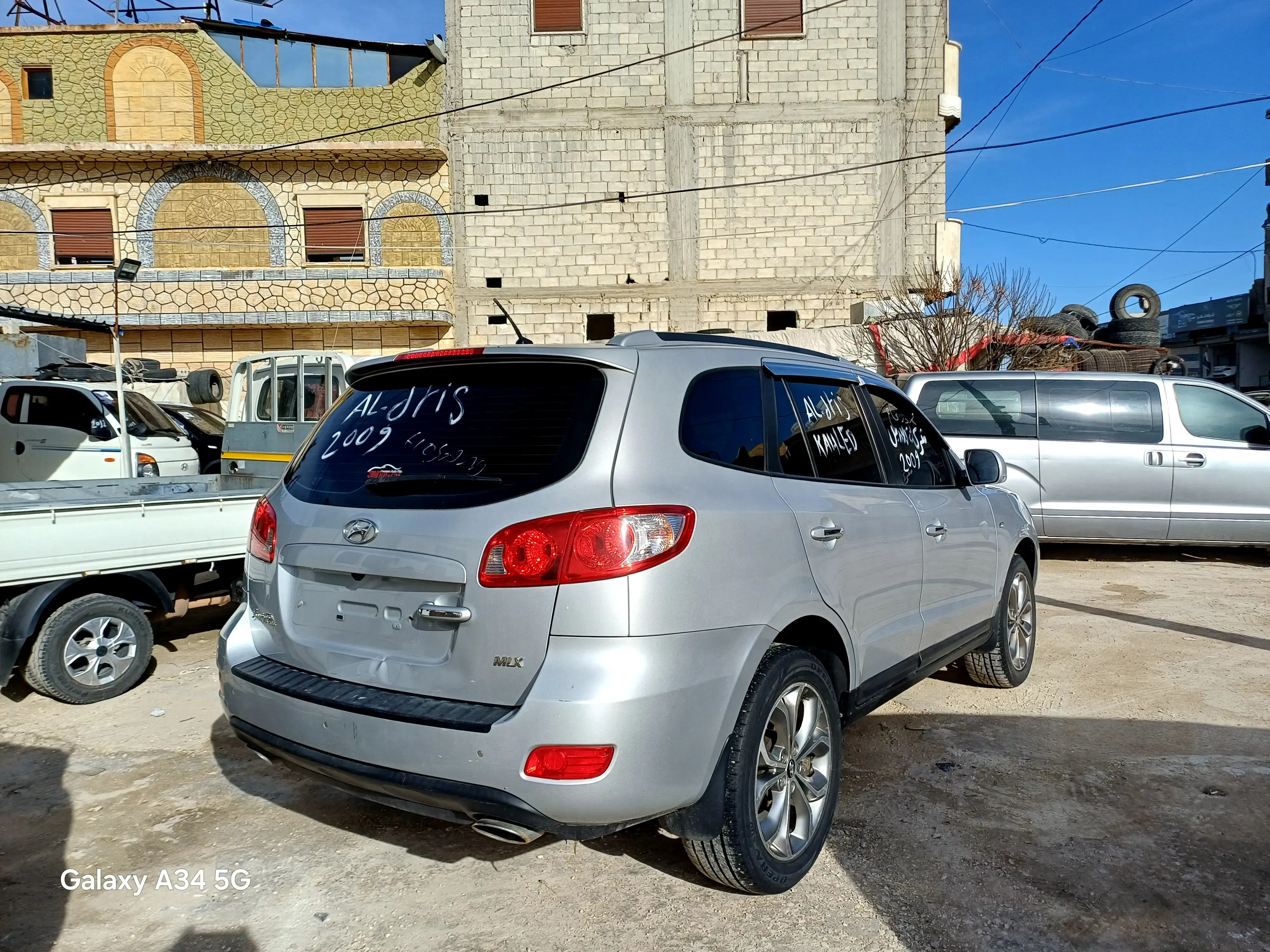 kilometrage car sale hyundai santa fe mlx suv used 2009 aleppo wa image