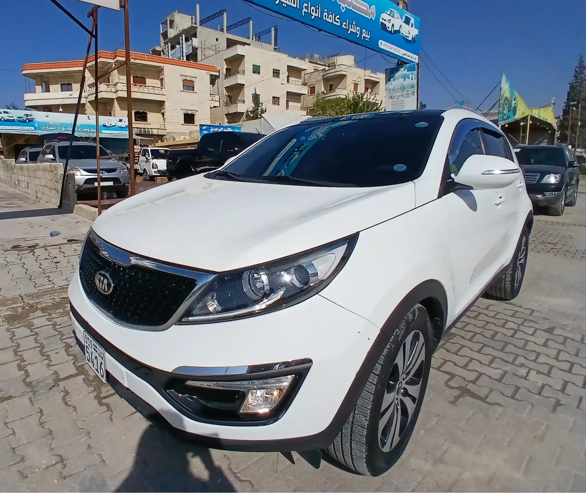 kilometrage car sale kia sportage tlx suv used 2014 aleppo ks card image