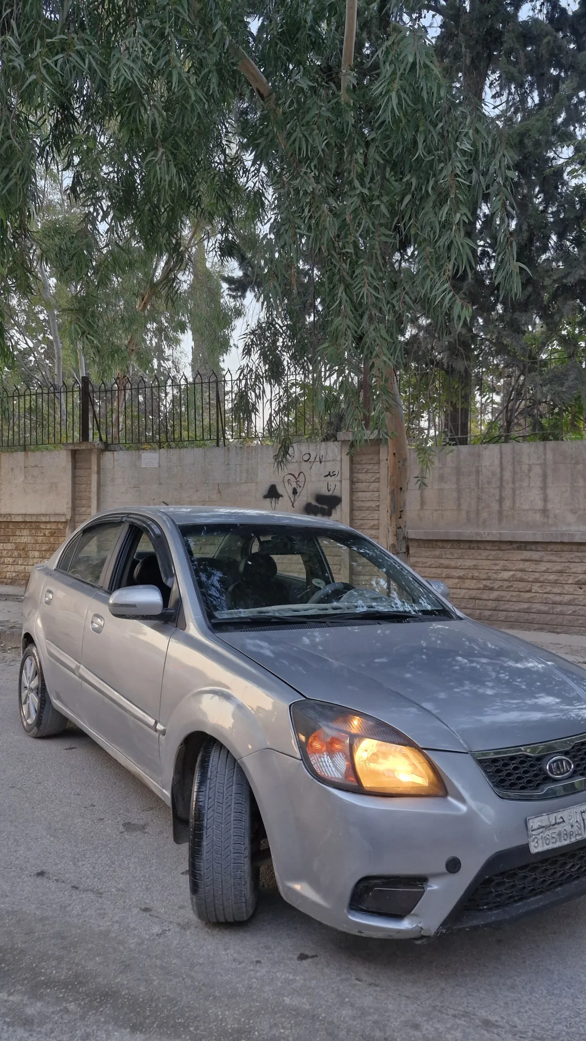 kilometrage car sale kia rio lx sedan used 2012 aleppo ye image