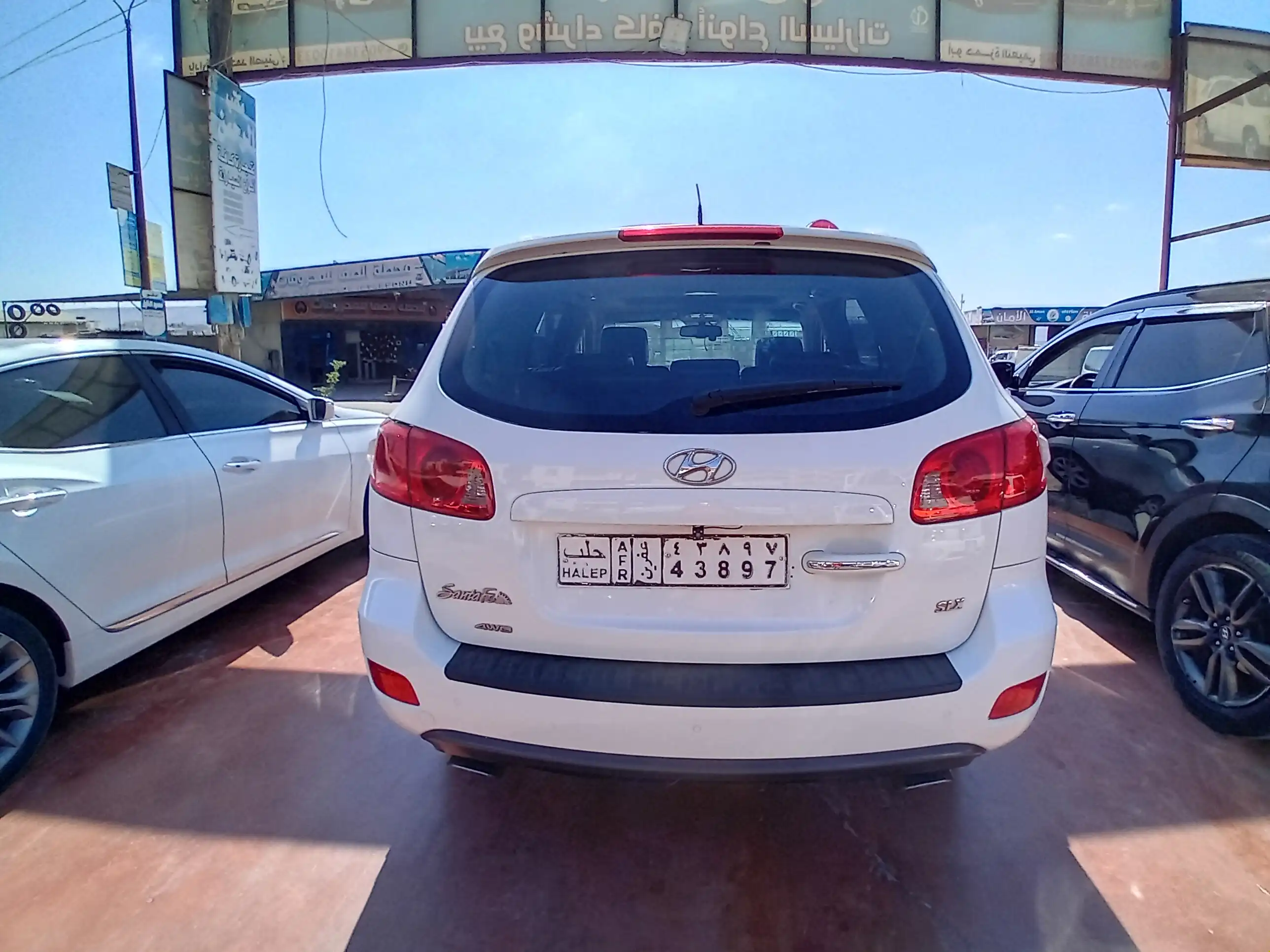 kilometrage car sale hyundai santa fe slx suv used 2005 aleppo vy image