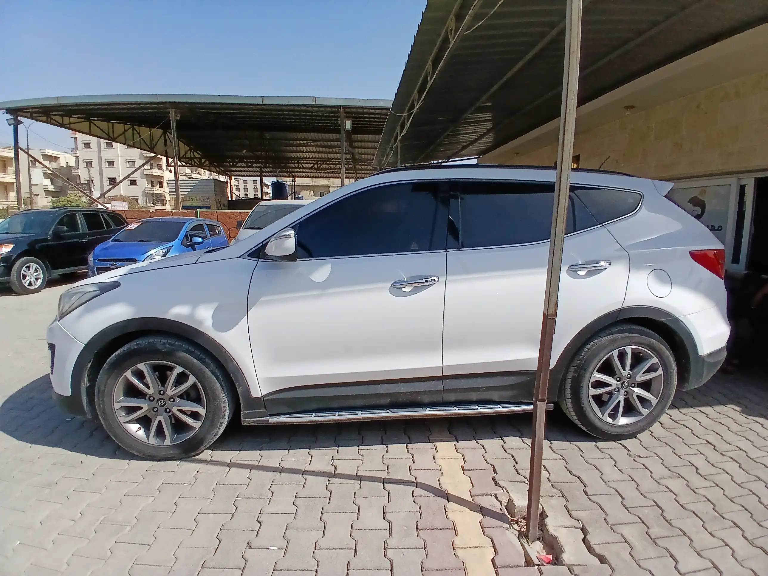 kilometrage car sale hyundai santa fe evgt suv used 2013 aleppo fe image
