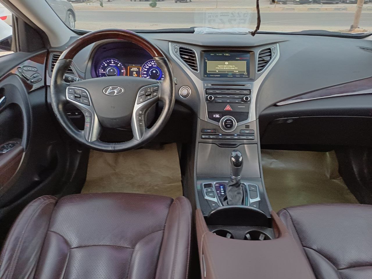 kilometrage car sale hyundai grandeur hg 220 sedan used 2015 aleppo pj image