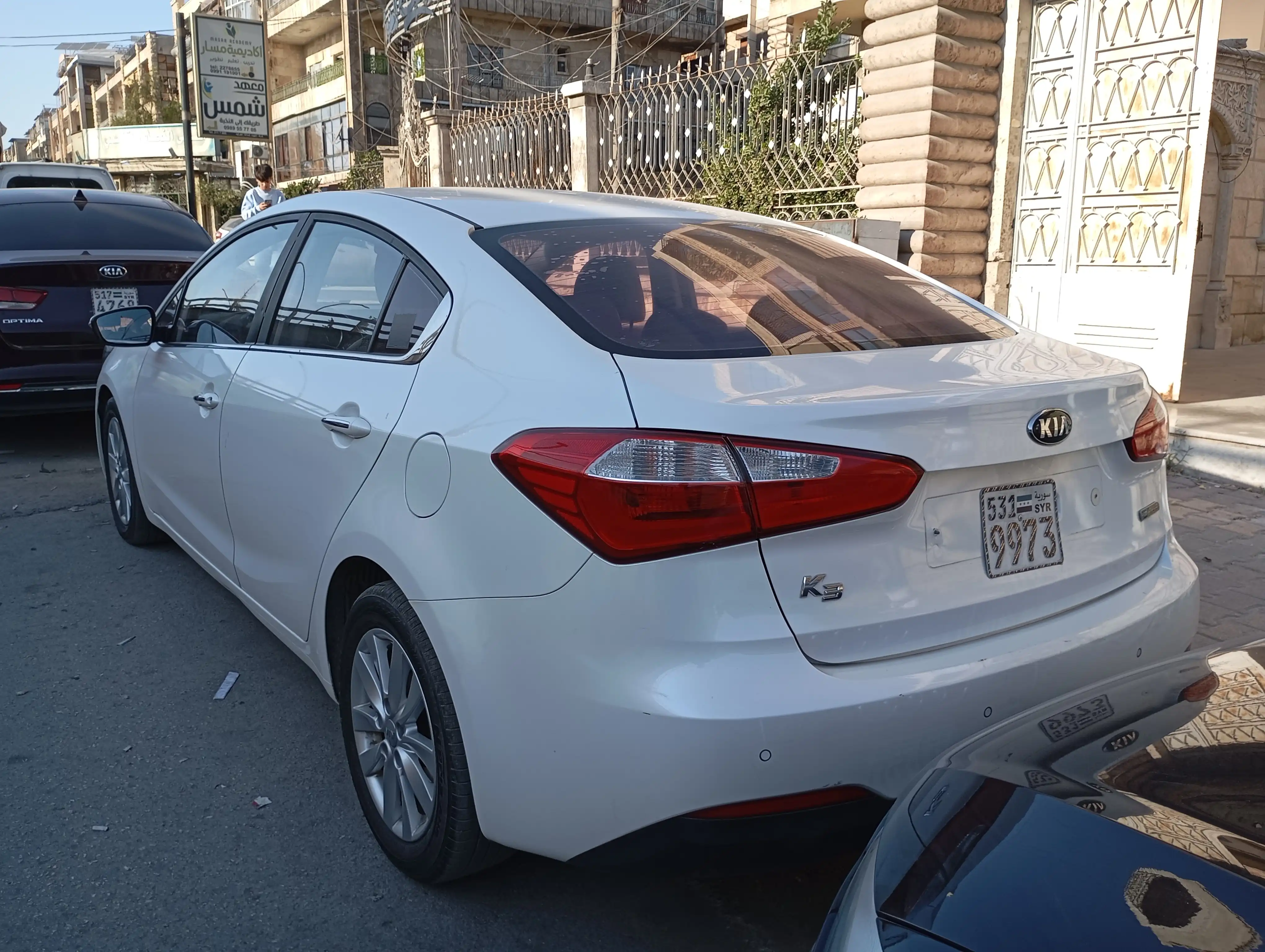 kilometrage car sale kia k3 ex sedan used 2014 aleppo gx image