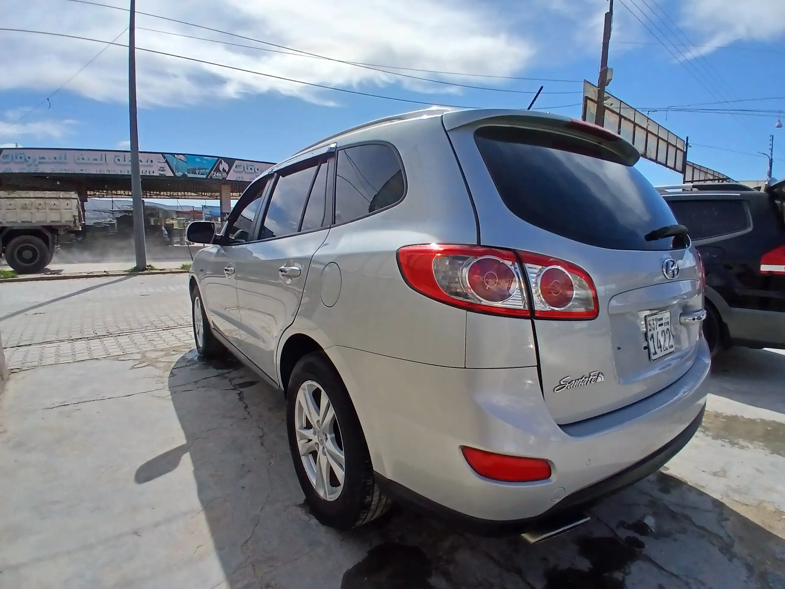 kilometrage car sale hyundai santa fe slx suv used 2010 aleppo gg image