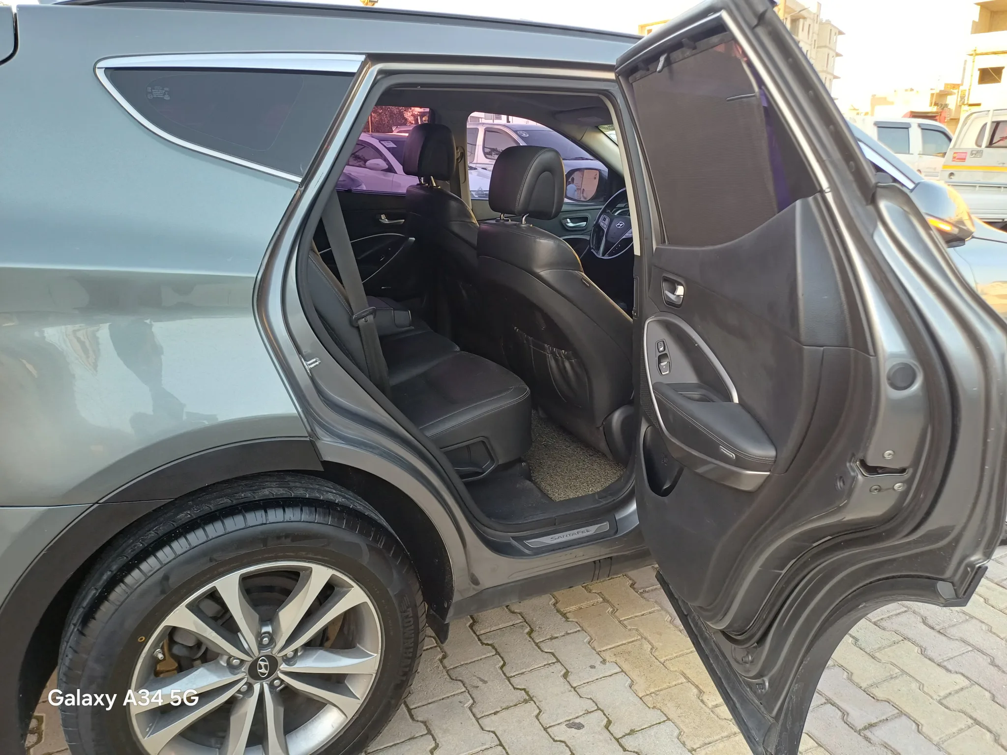 kilometrage car sale hyundai santa fe evgt suv used 2014 aleppo jq image