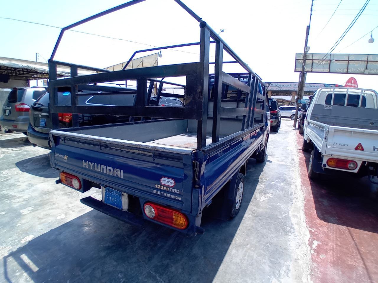 kilometrage car sale hyundai porter 2 crdi cargo truck used 2007 aleppo ot image
