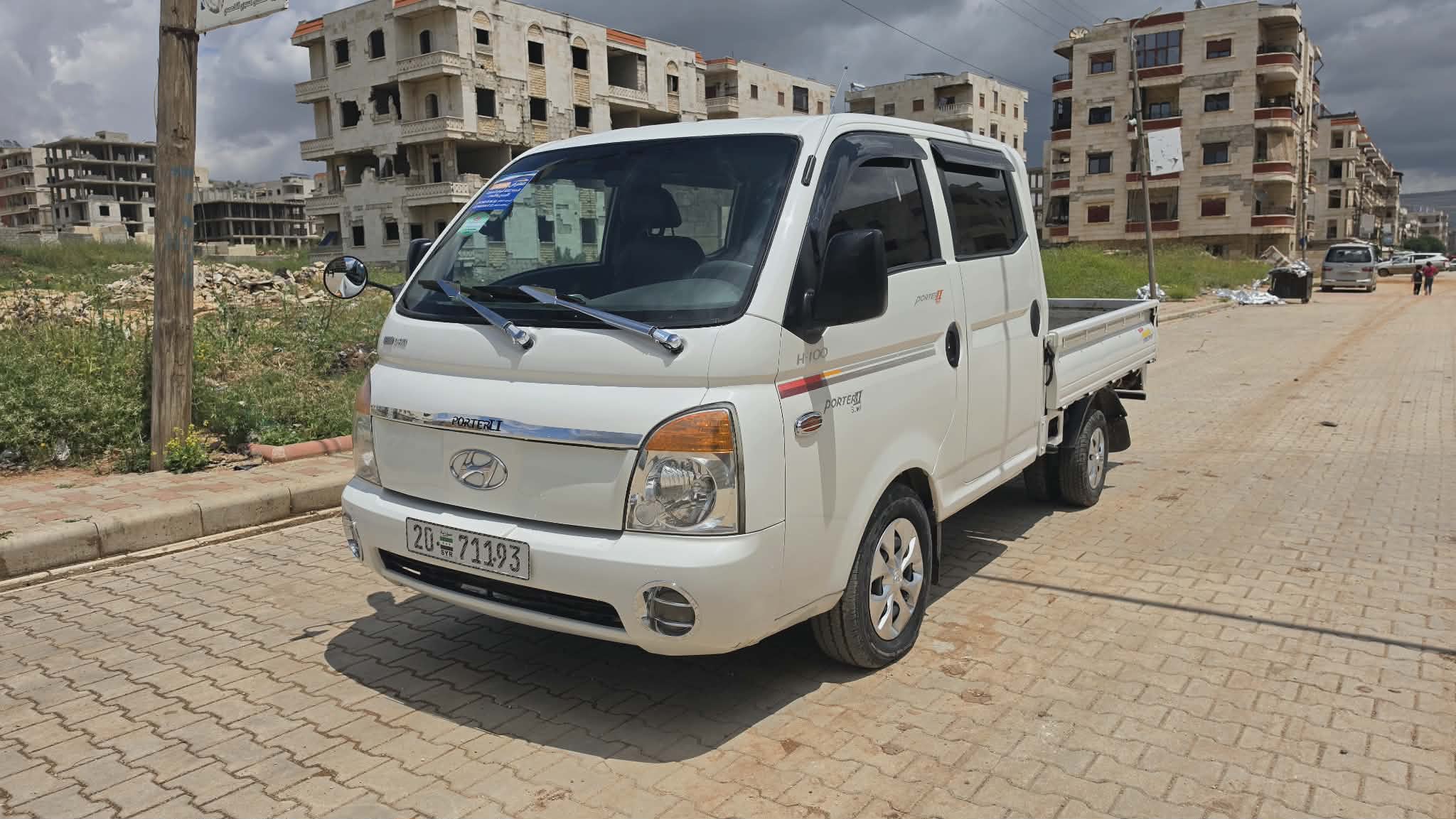 kilometrage car sale hyundai porter ii 2 crdi cargo truck 2009 aleppo ie image