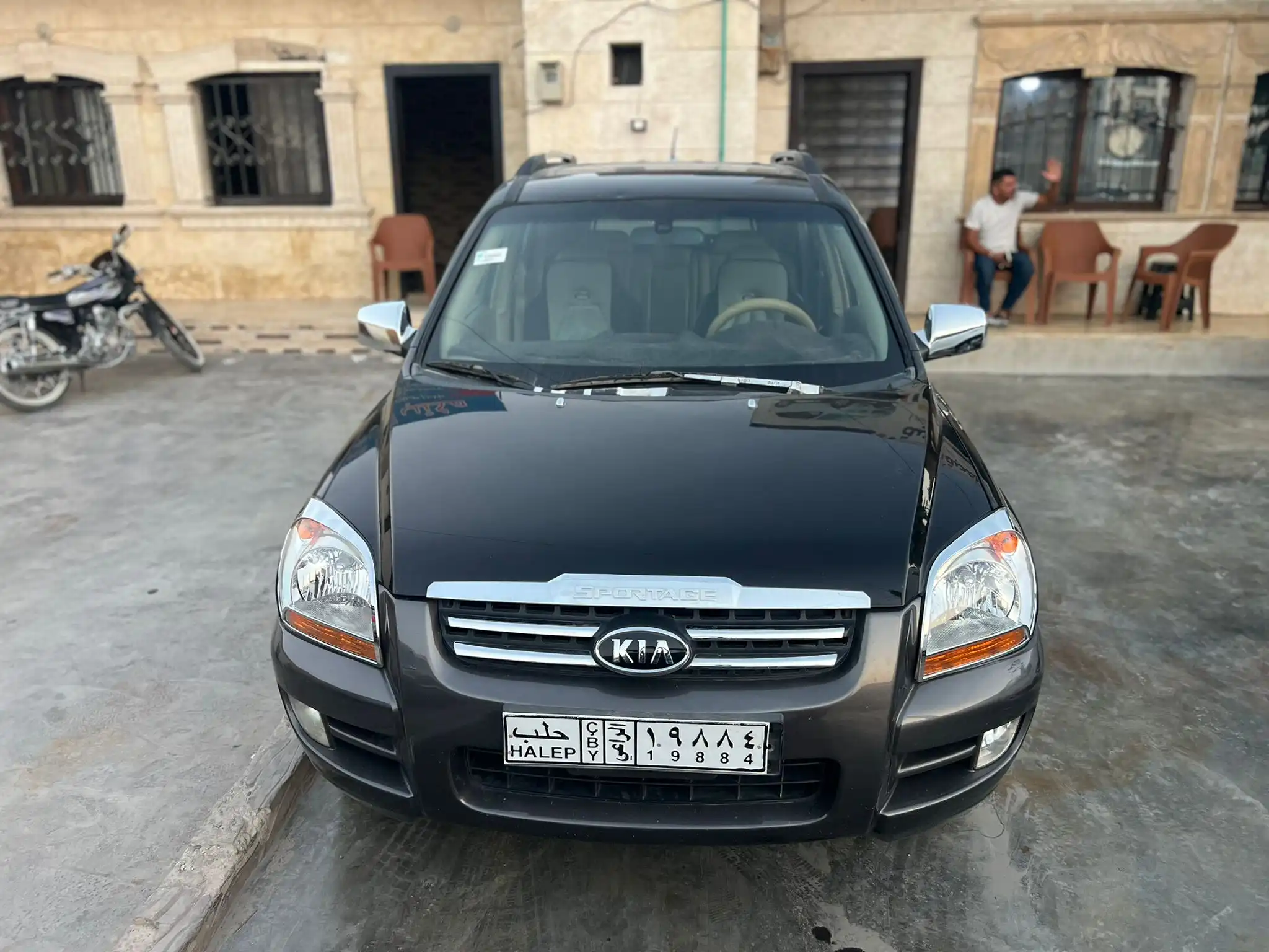 kilometrage car rent kia sportage tlx suv 2005 aleppo hw image