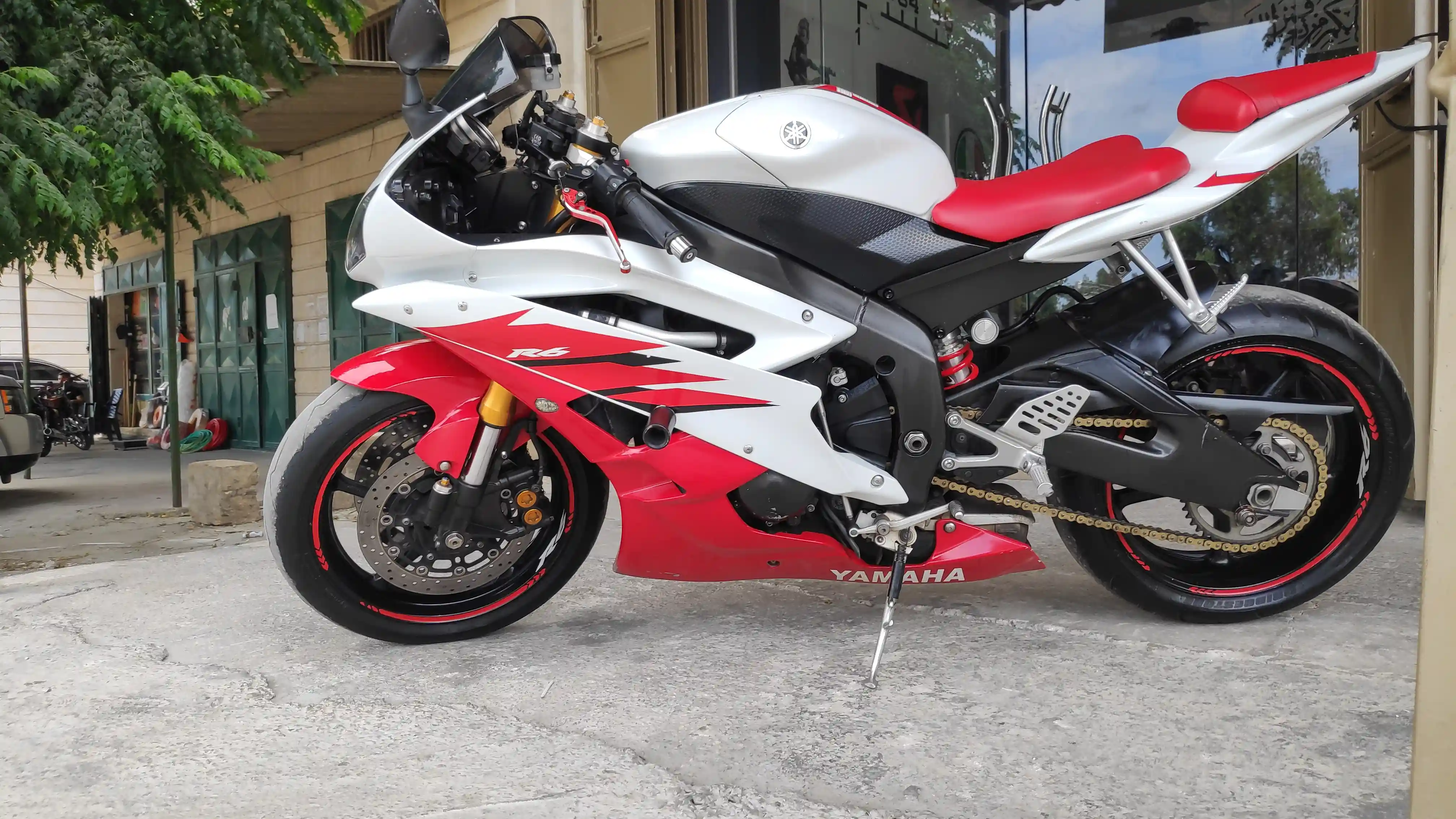 kilometrage motorbike yamaha r 6 yzf standard sport used 2006 tartus pn image