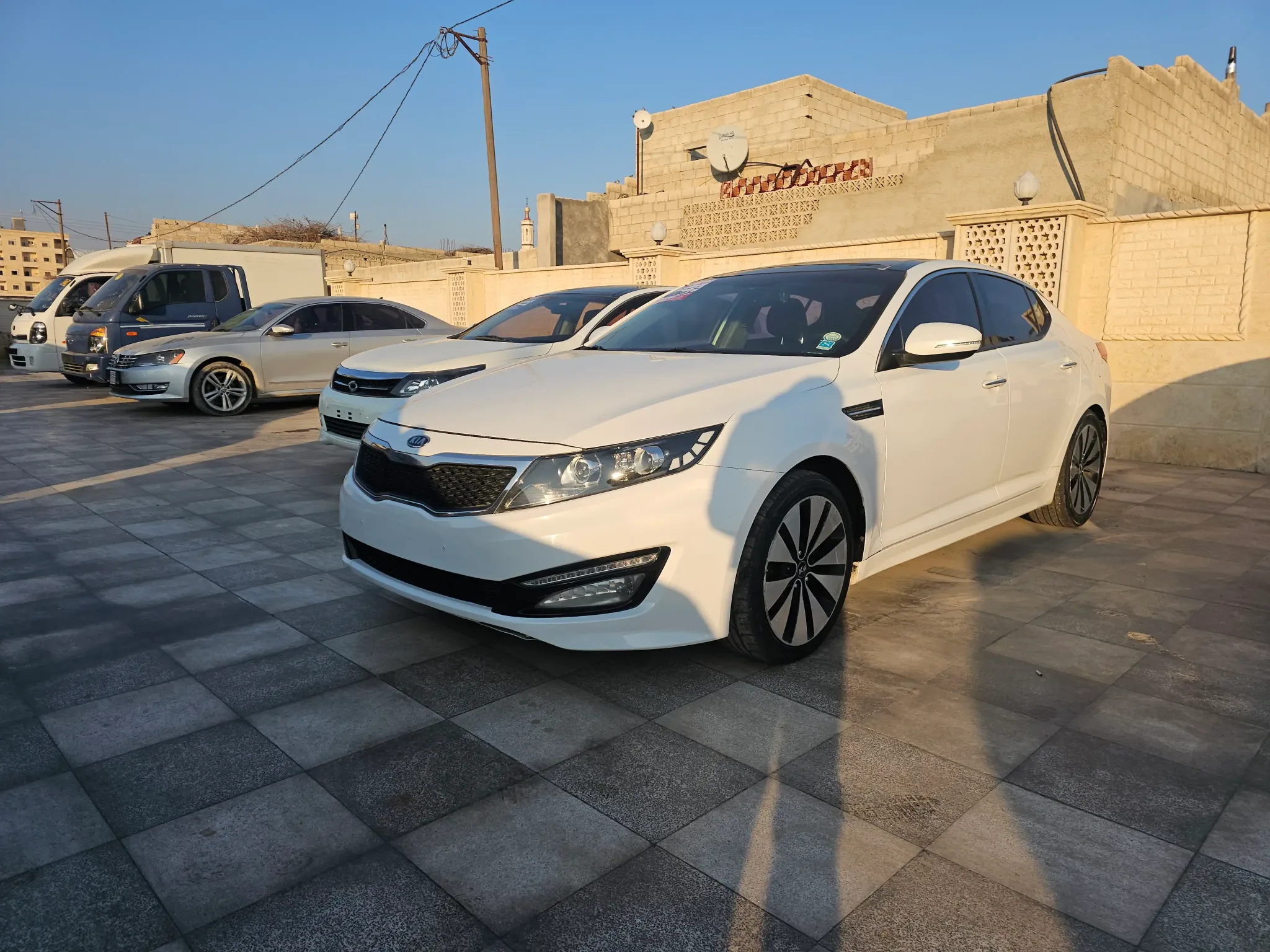 kilometrage car sale kia k5 standard sedan used 2011 aleppo pr image