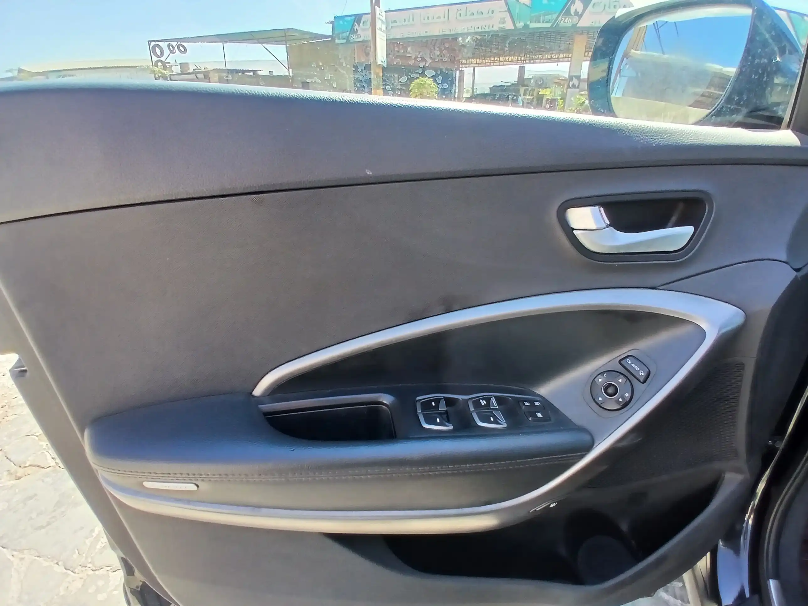 kilometrage car sale hyundai santa fe evgt suv used 2014 aleppo rf image