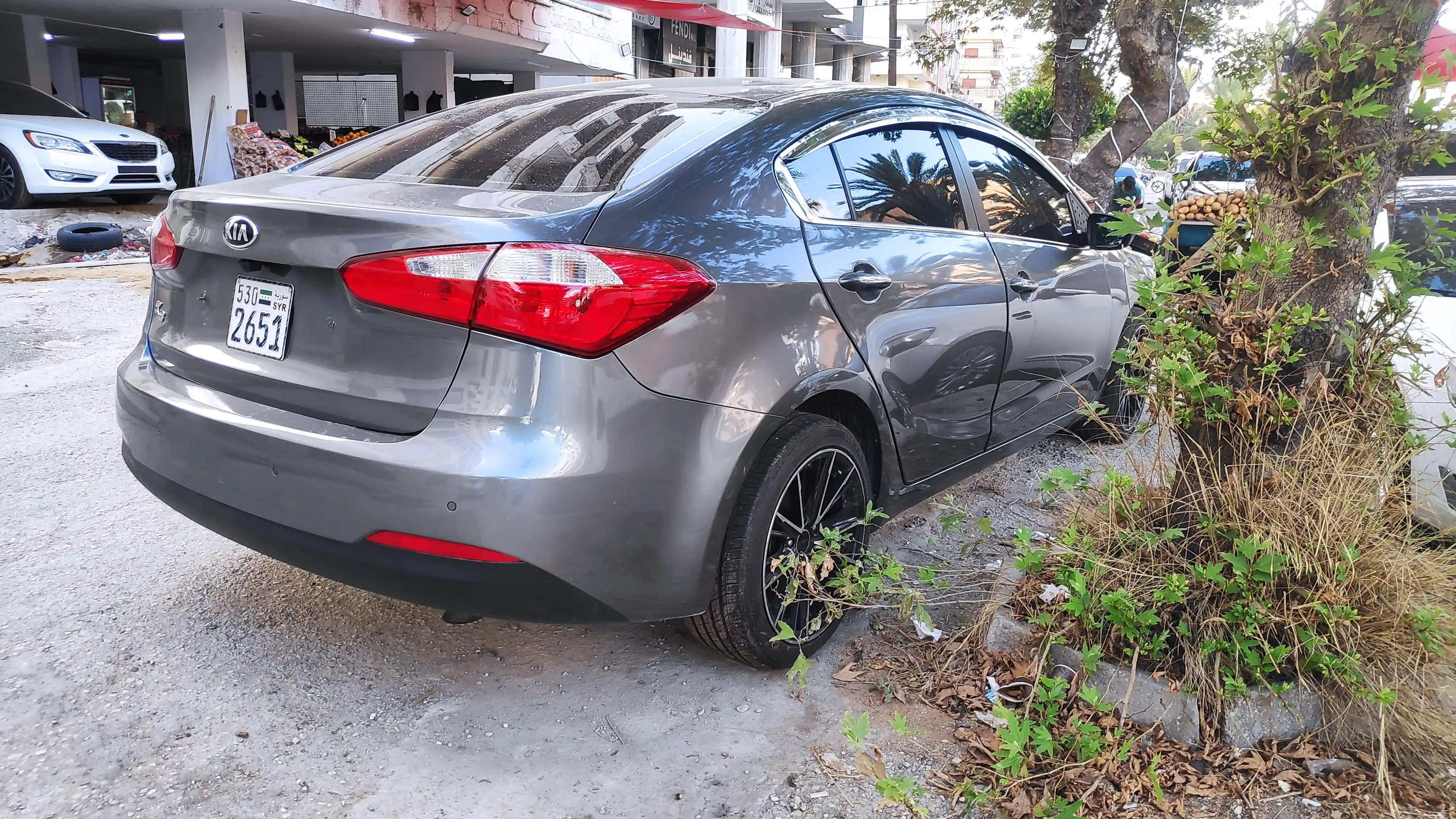 kilometrage car sale kia k3 standard sedan used 2014 tartus qr image