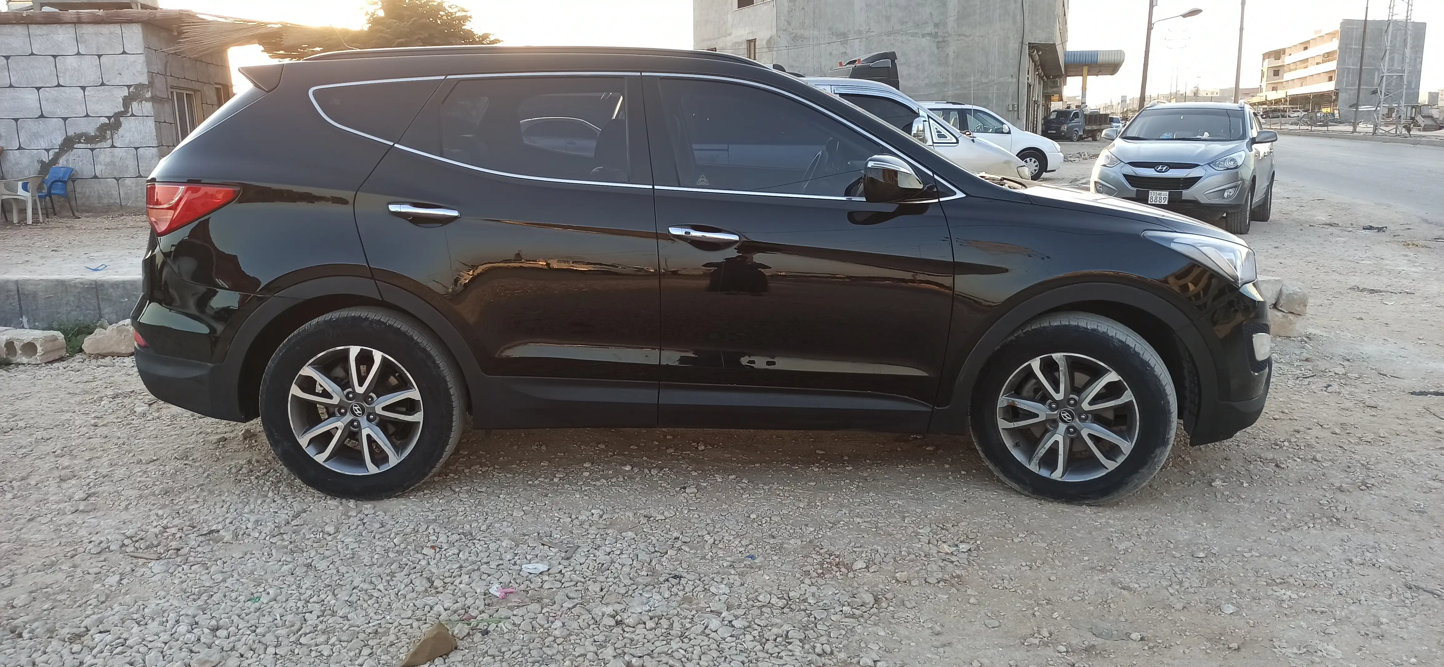 kilometrage car sale hyundai santa fe evgt suv used 2013 aleppo za image