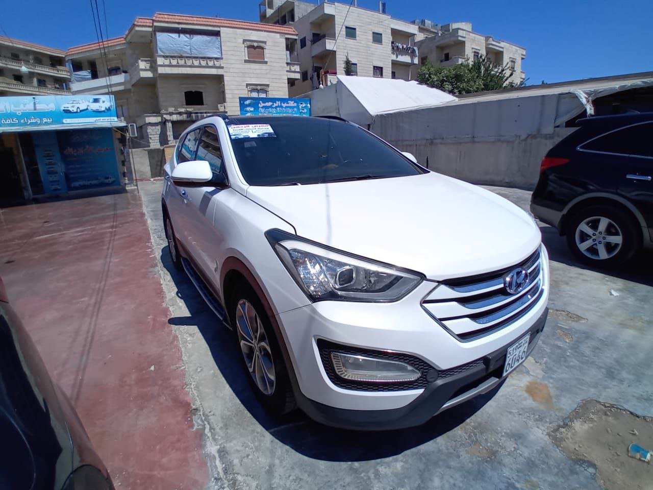 kilometrage car sale hyundai santa fe evgt suv used 2015 aleppo ah image