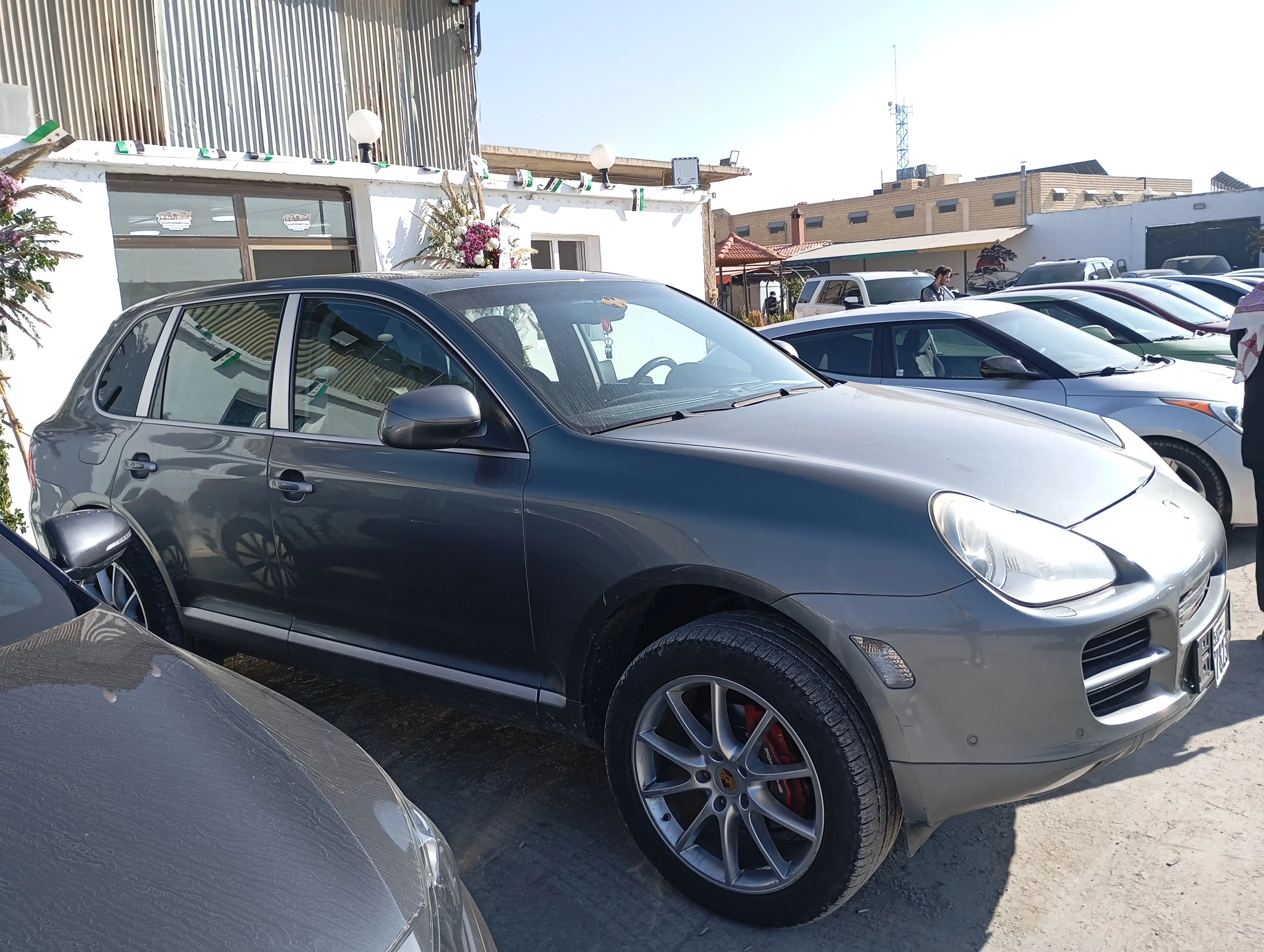 kilometrage car sale porsche cayenne s suv used 2007 aleppo qp image