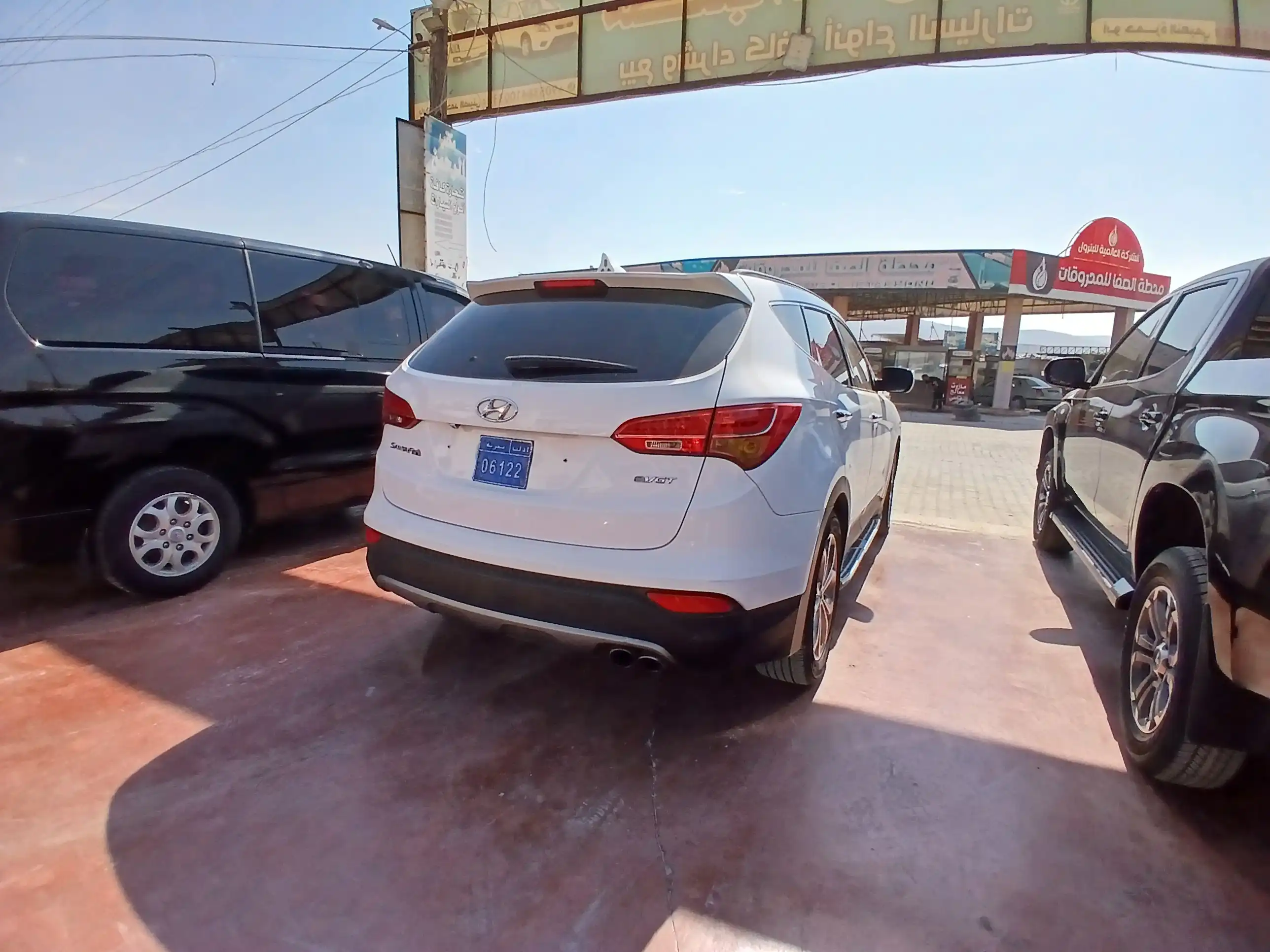 kilometrage car sale hyundai santa fe evgt suv used 2012 aleppo az image