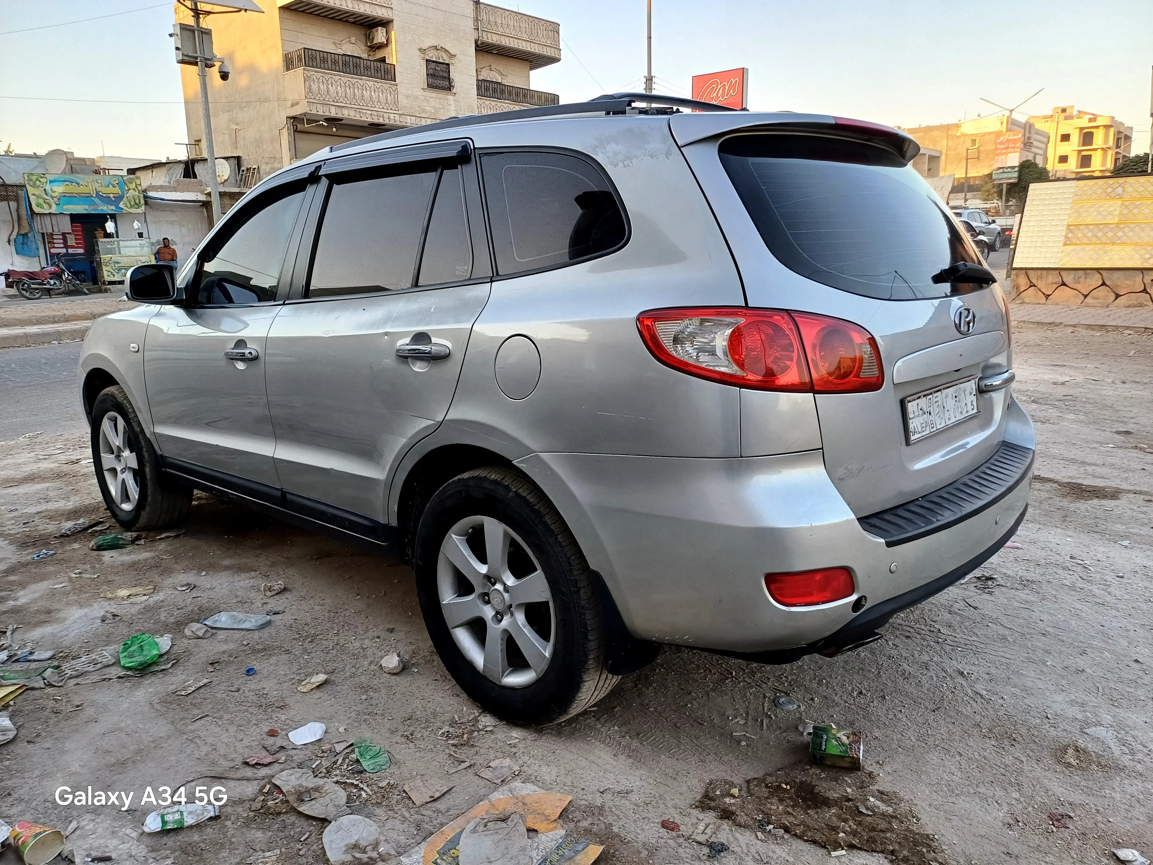 kilometrage car sale hyundai santa fe mlx suv used 2006 aleppo pj image