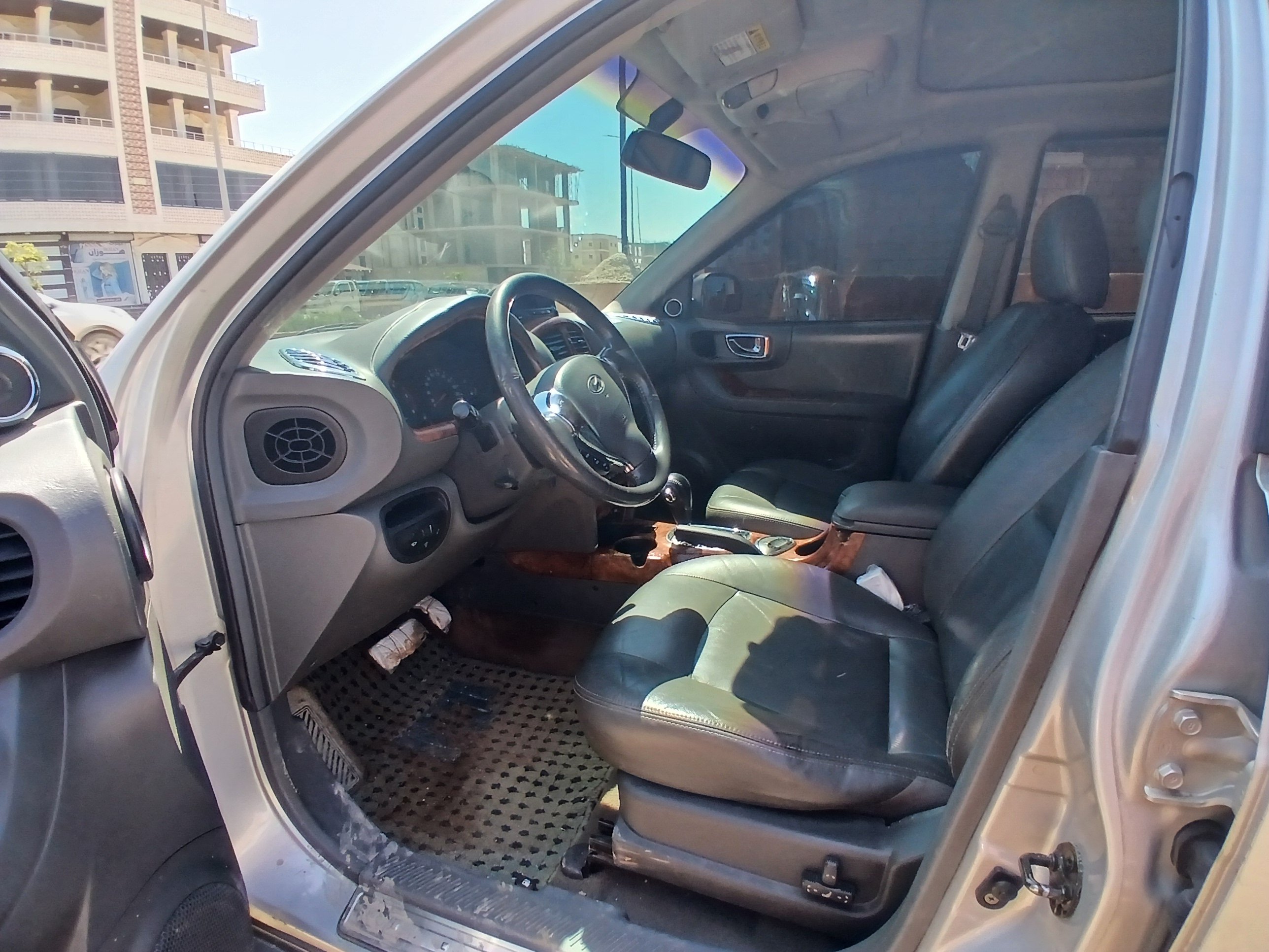 kilometrage car sale hyundai santa fe gold suv used 2005 aleppo bs image