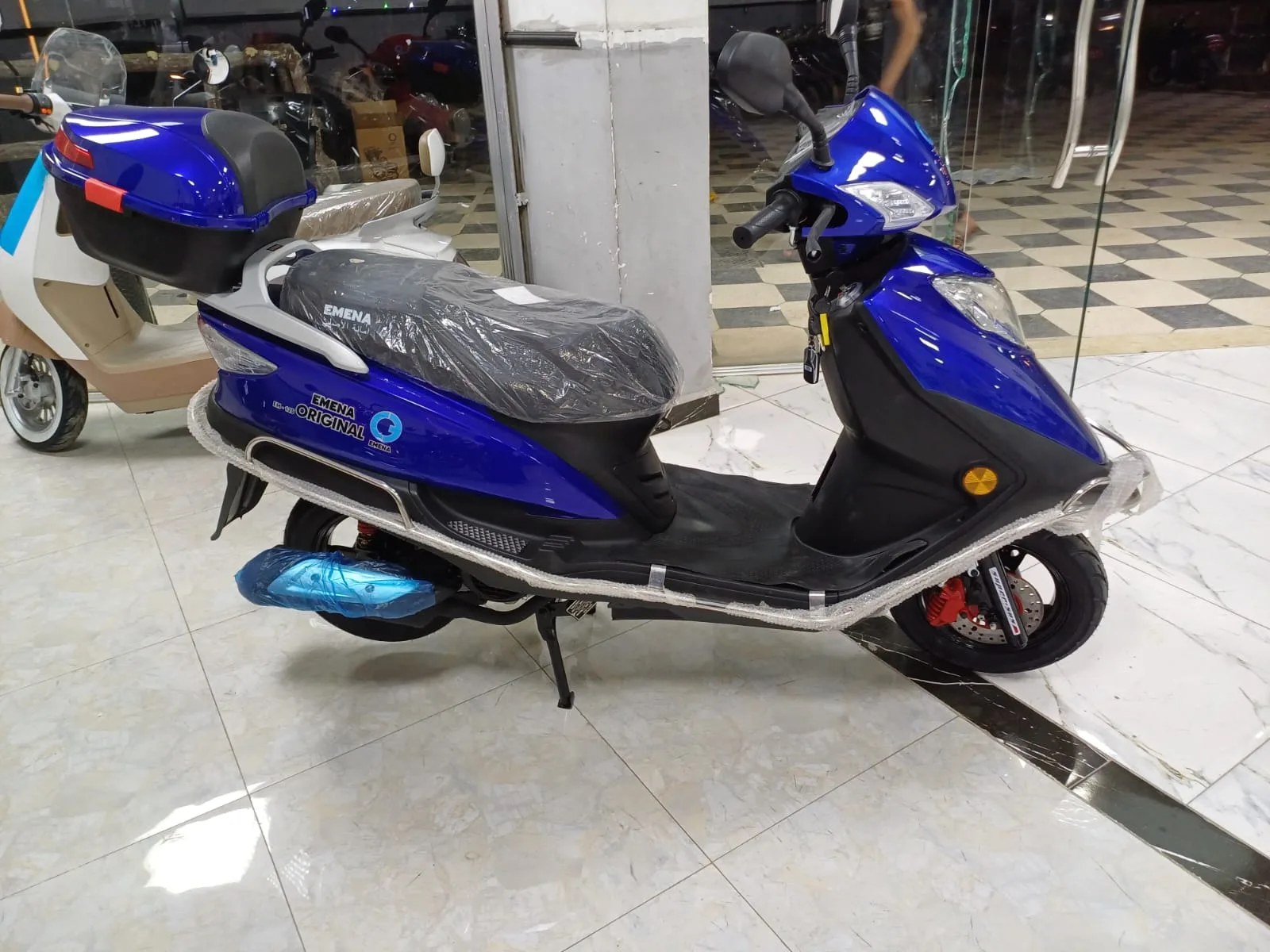 kilometrage motorbike emena original em 125 scooter new 2025 aleppo vz image