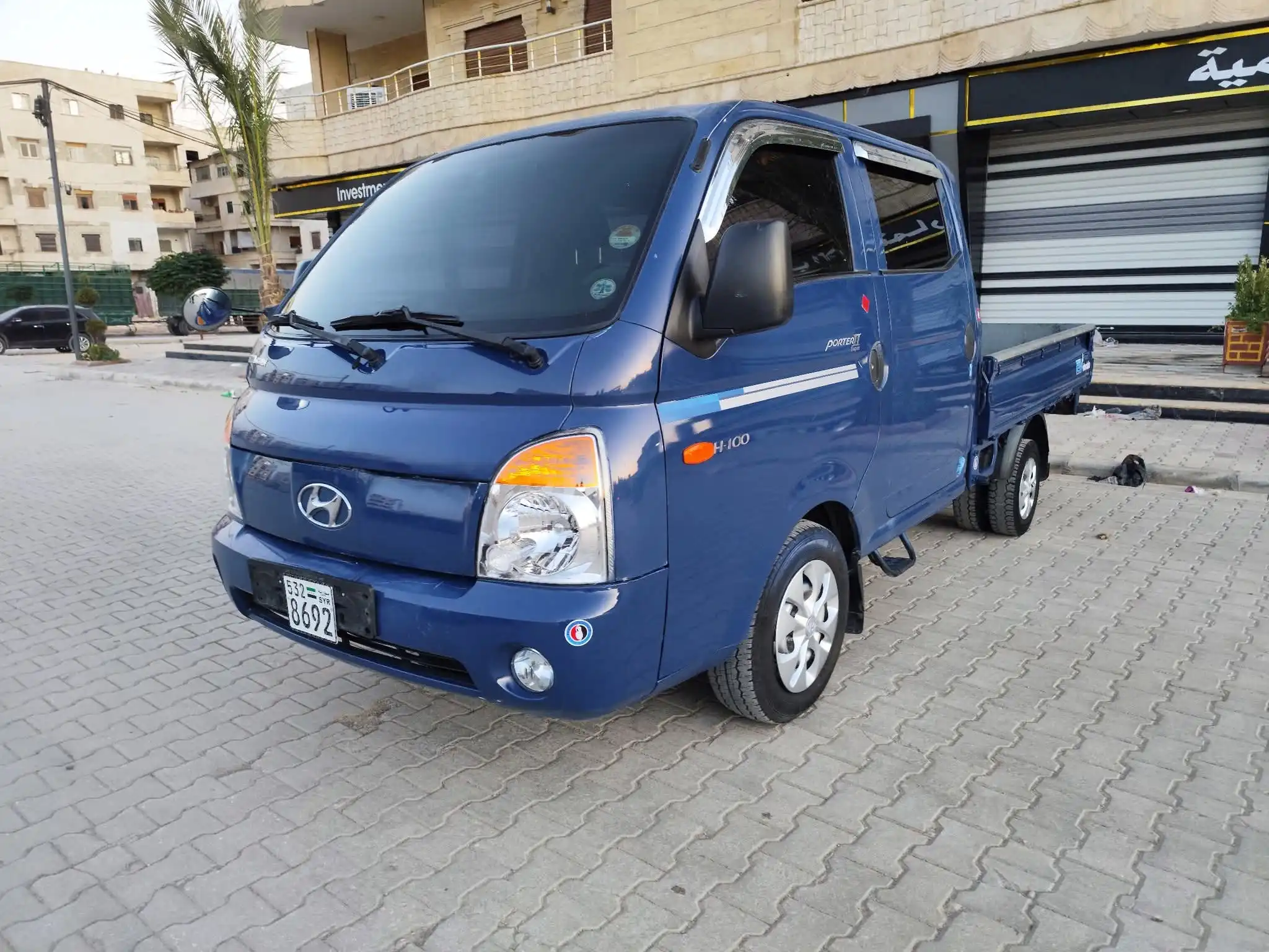 kilometrage car sale hyundai porter 2 crdi cargo truck used 2009 aleppo jr card image