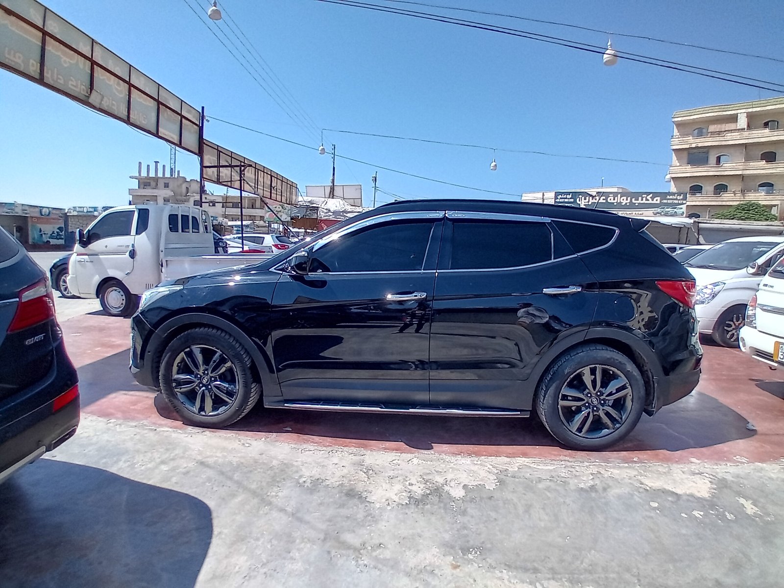 kilometrage car sale hyundai santa fe evgt suv used 2012 aleppo lr image