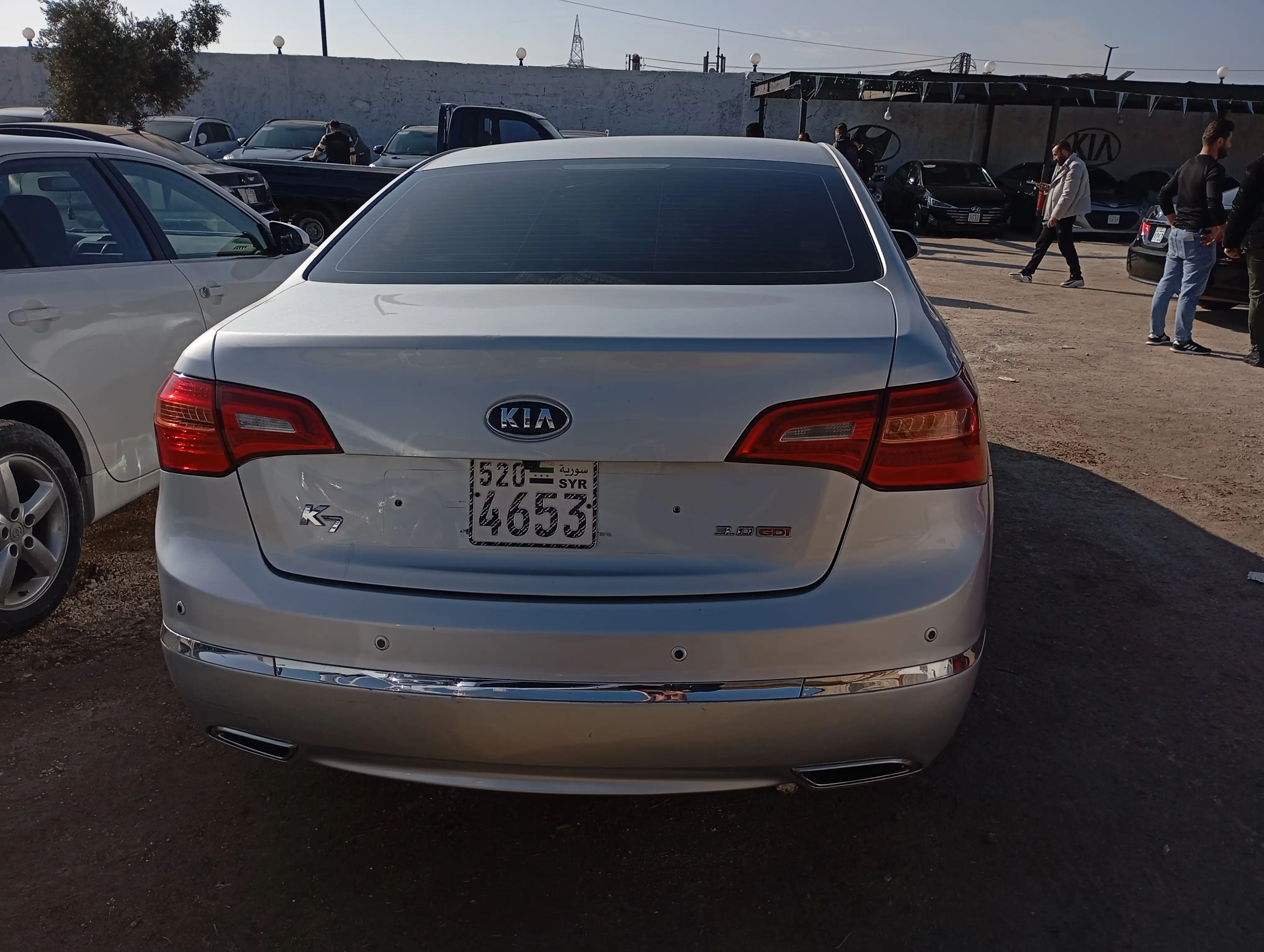 kilometrage car sale kia k7 standard sedan used 2012 aleppo aq image