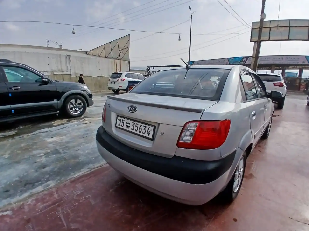 kilometrage car sale kia rio s sedan 2011 aleppo vu image