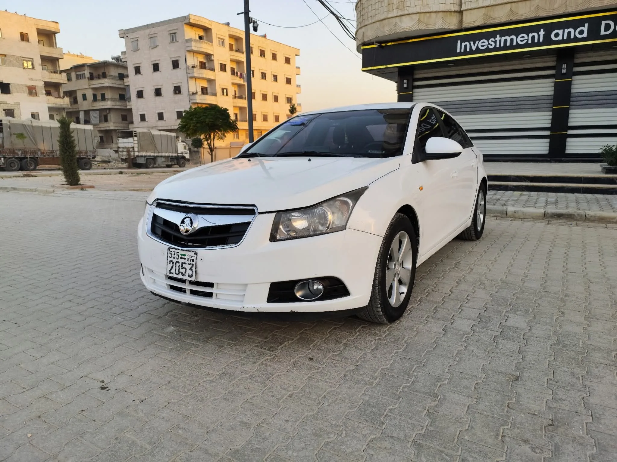 kilometrage car sale chevrolet cruze ls sedan used 2010 aleppo er image