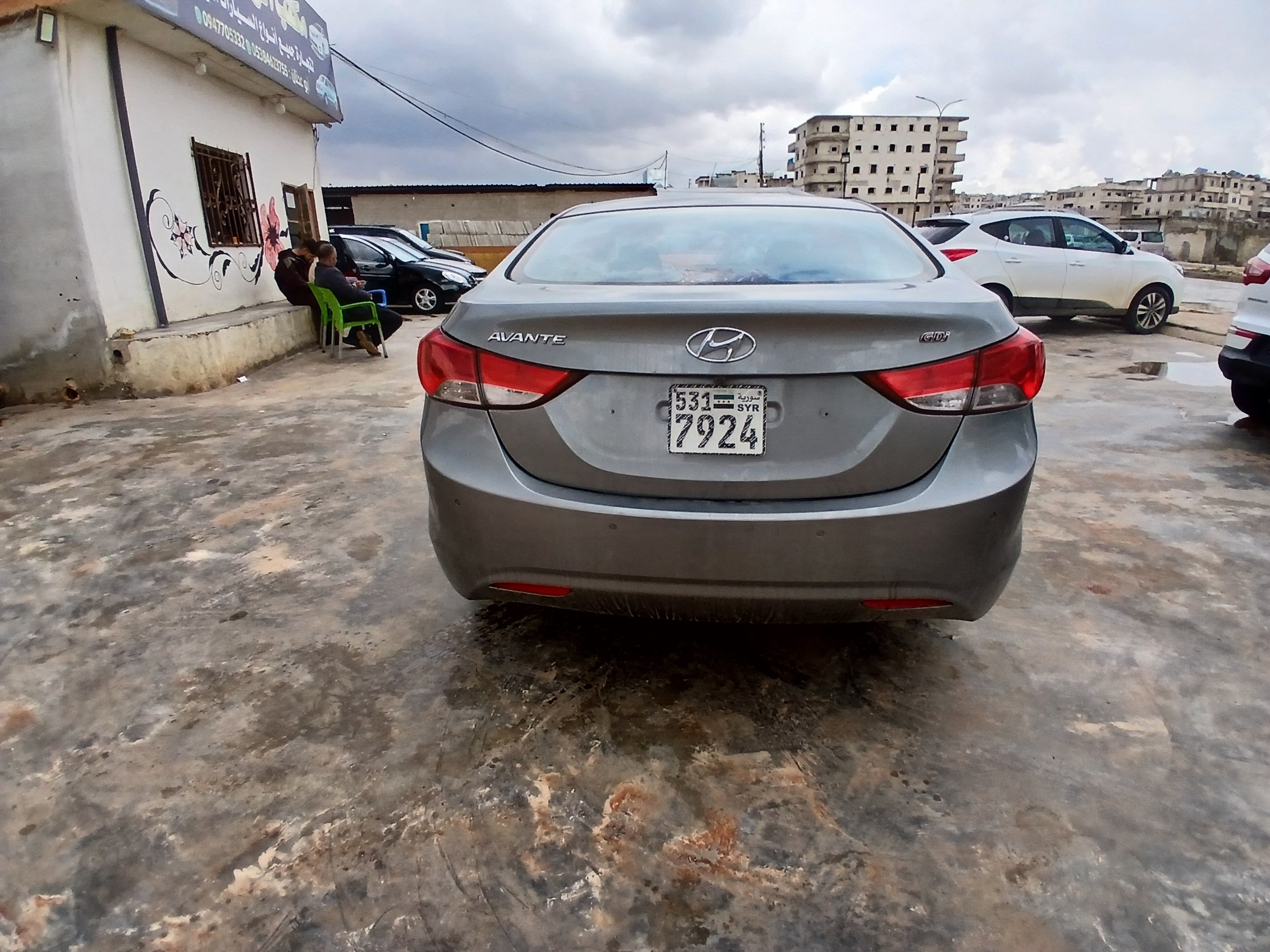 kilometrage car sale hyundai avante gdi sedan used 2013 aleppo ab image