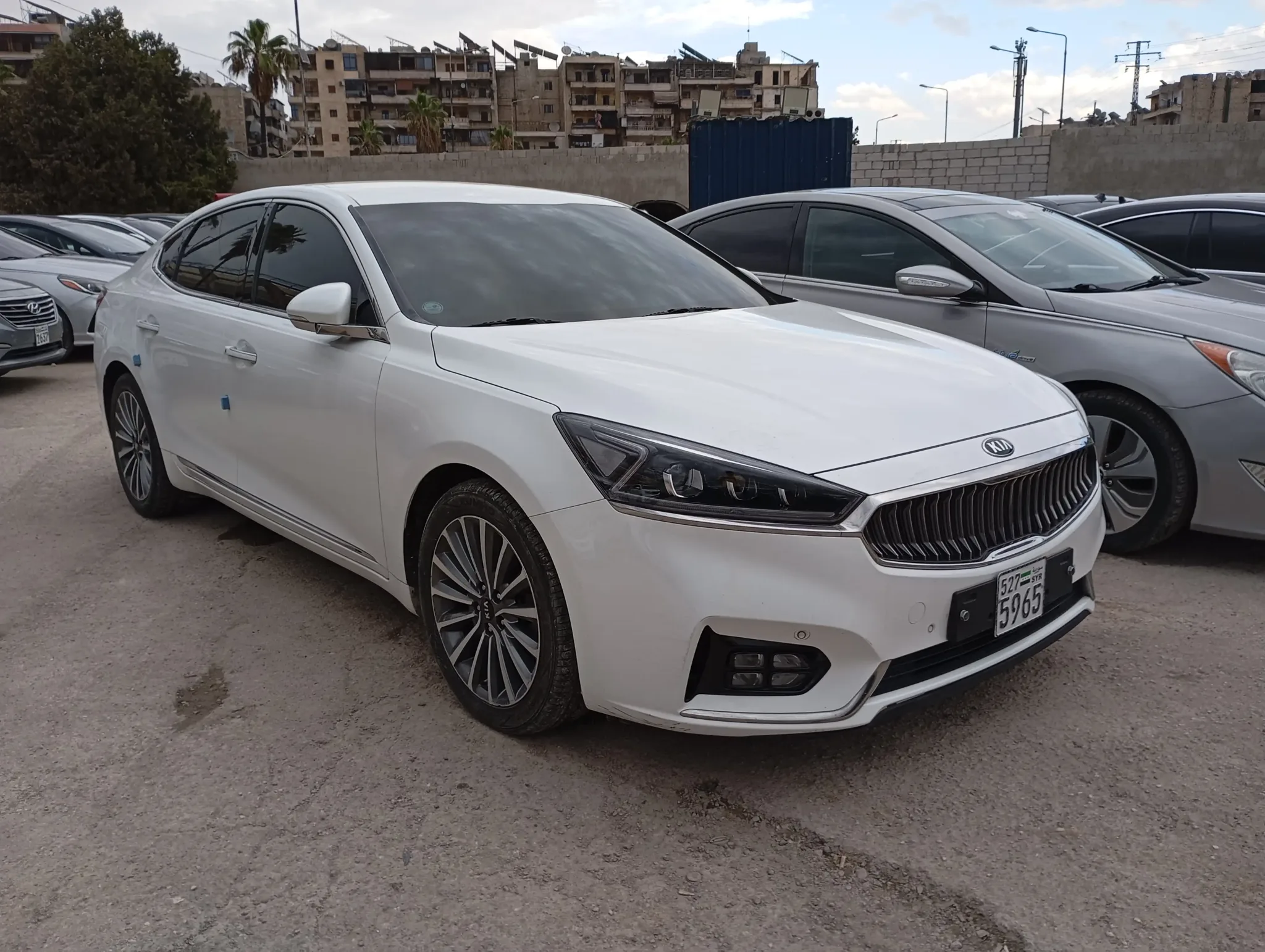 kilometrage car sale kia k7 standard sedan used 2017 aleppo xg image