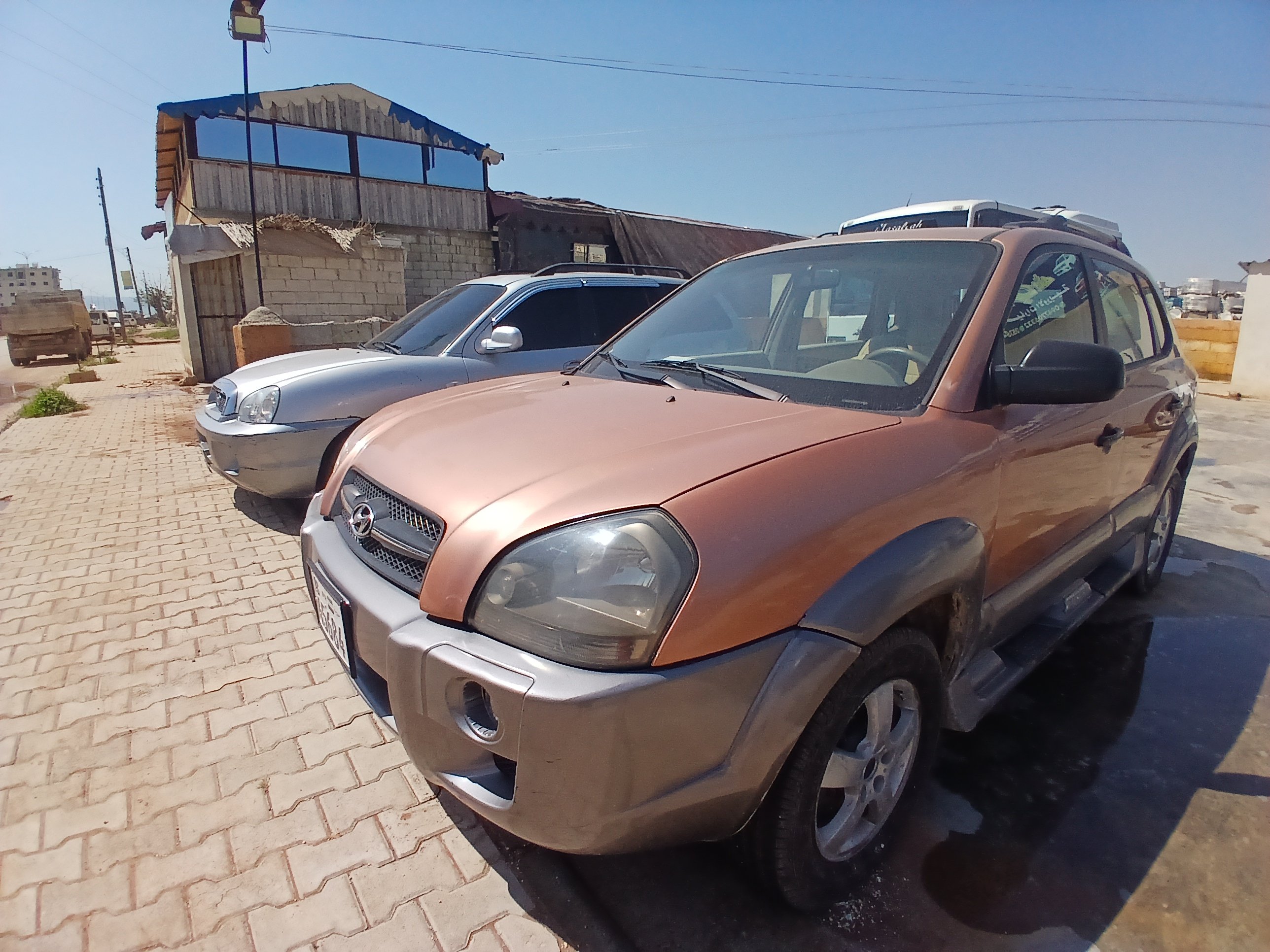 kilometrage car sale hyundai tucson standard suv used 2005 aleppo cd image