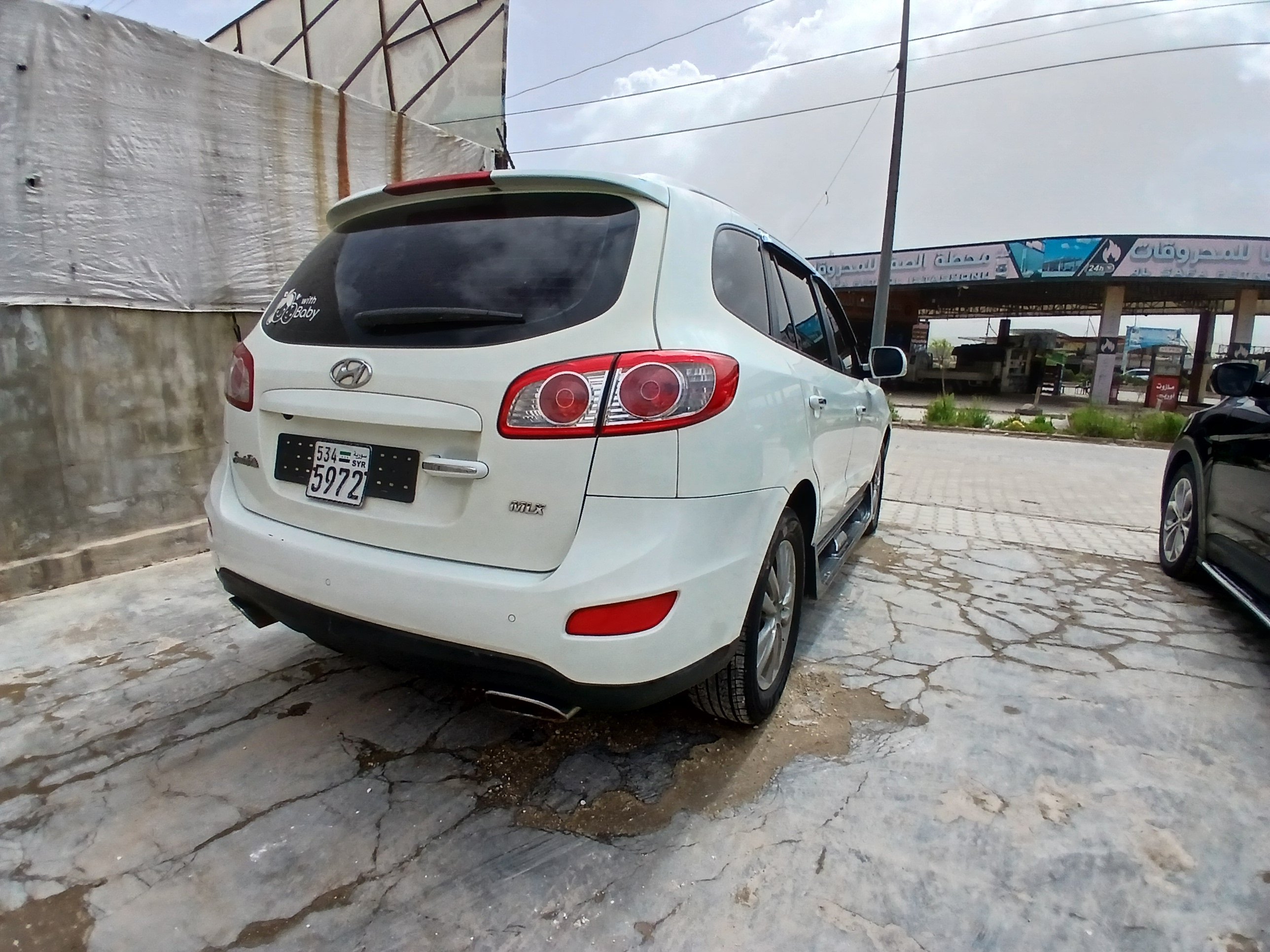 kilometrage car sale hyundai santa fe mlx suv used 2011 aleppo ba image