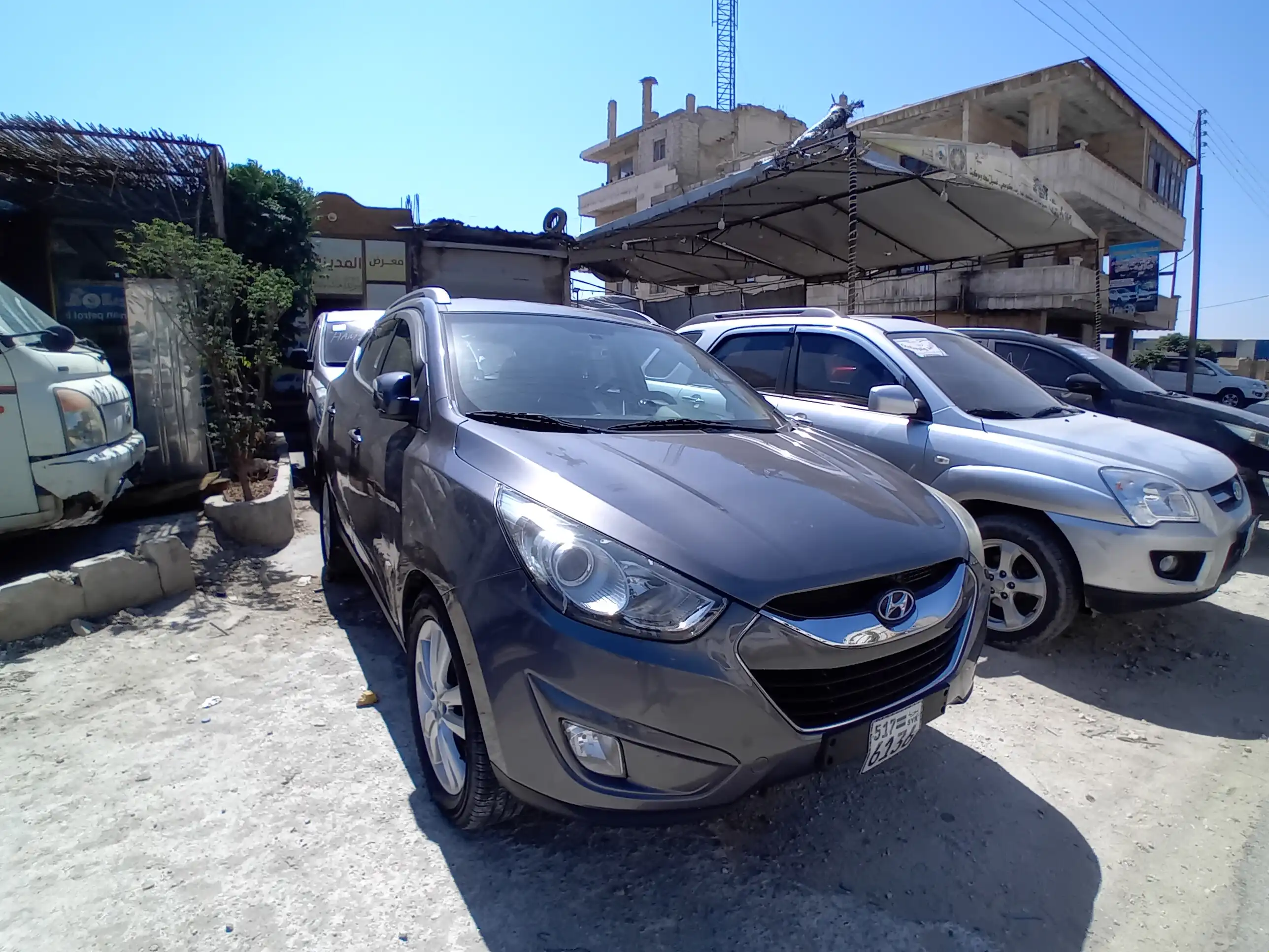 kilometrage car sale hyundai tucson lx20 evgt suv used 2013 aleppo hj image