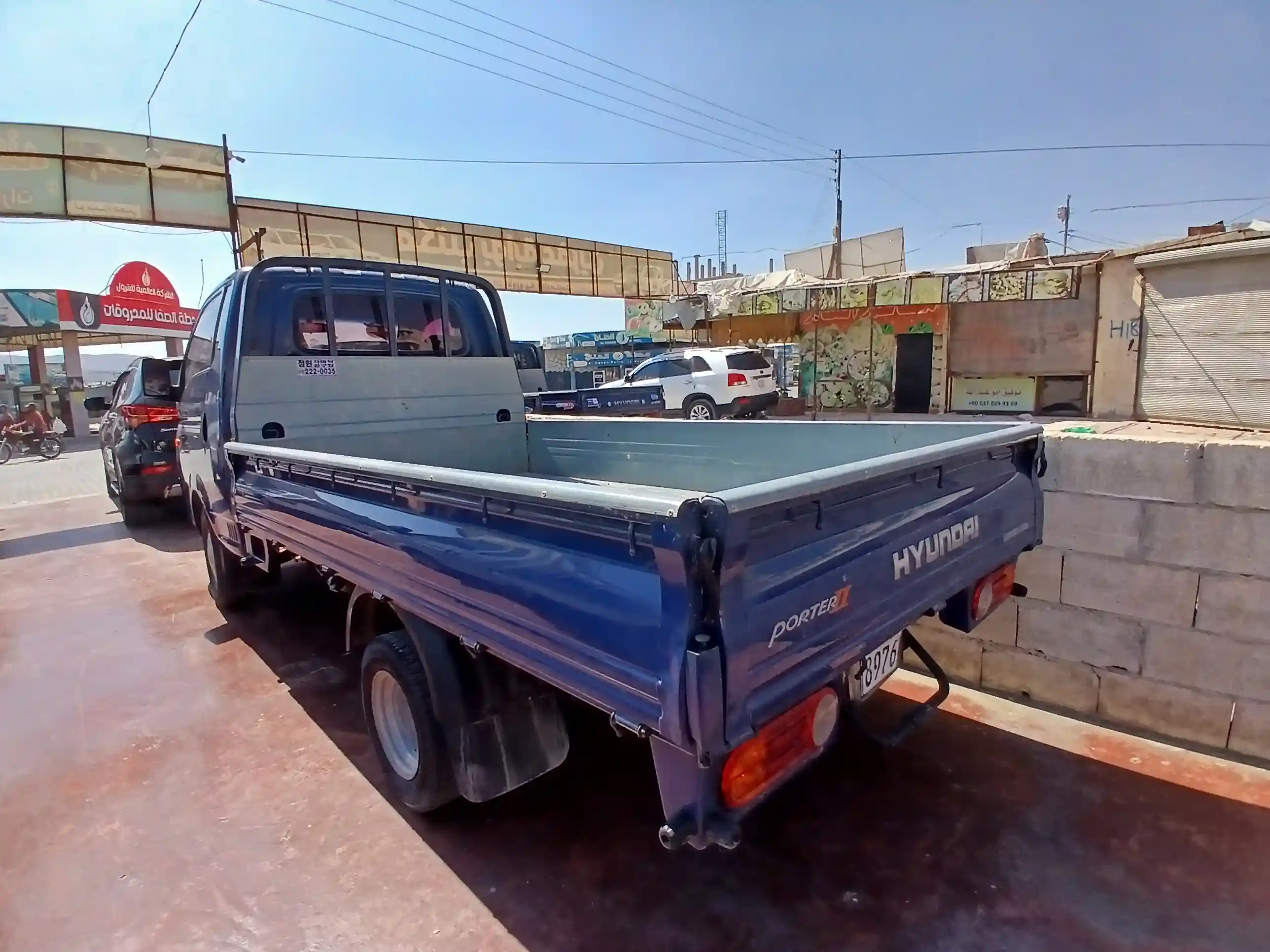 kilometrage car sale hyundai porter 2 crdi cargo truck used 2011 aleppo ry image