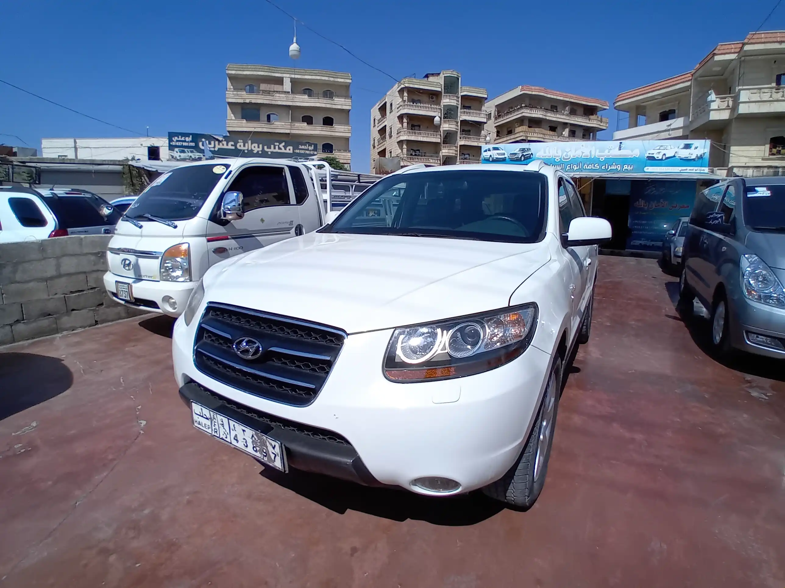 kilometrage car sale hyundai santa fe slx suv used 2005 aleppo vy card image