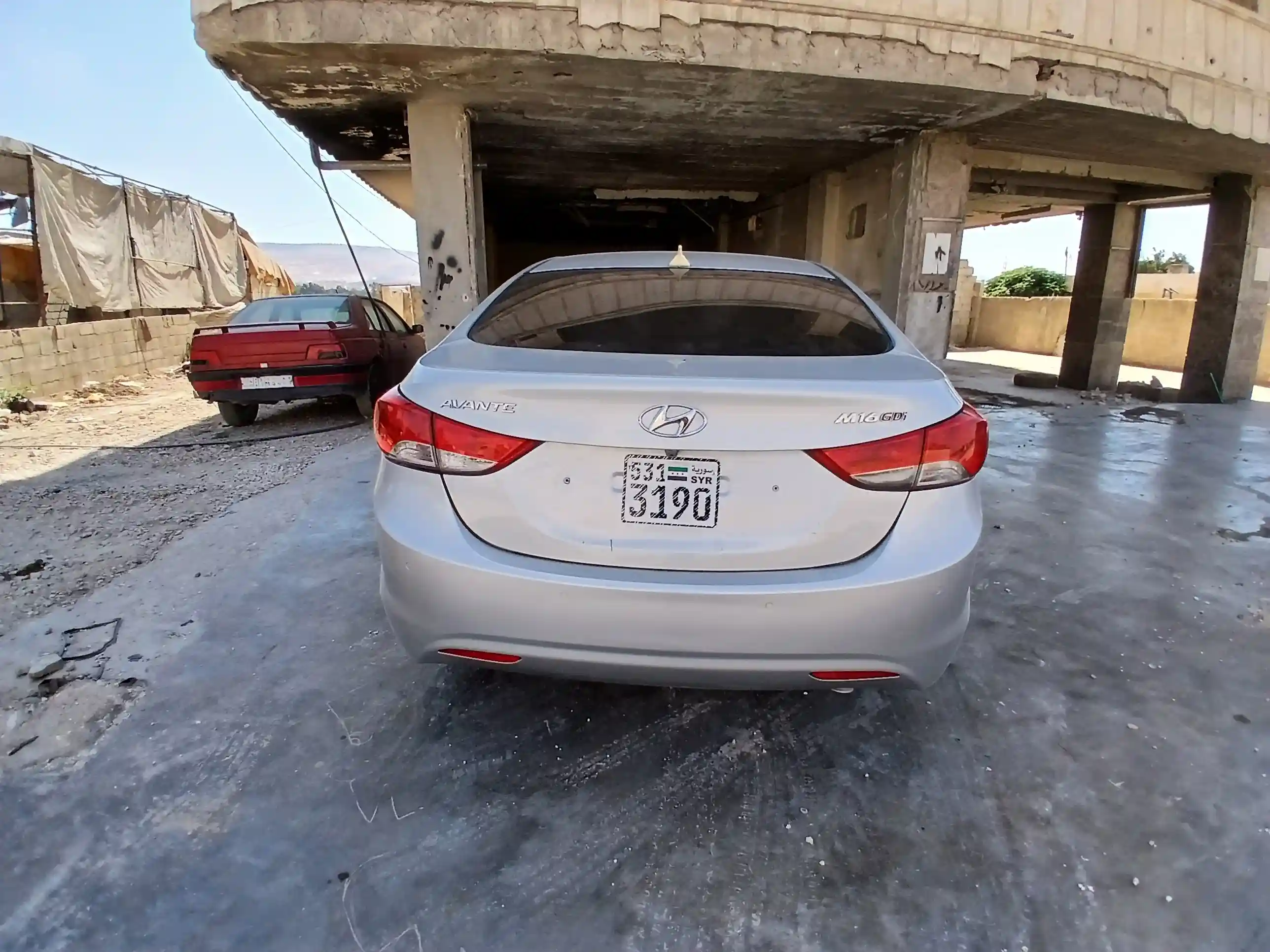 kilometrage car sale hyundai avante m16 gdi sedan used 2011 aleppo hg image