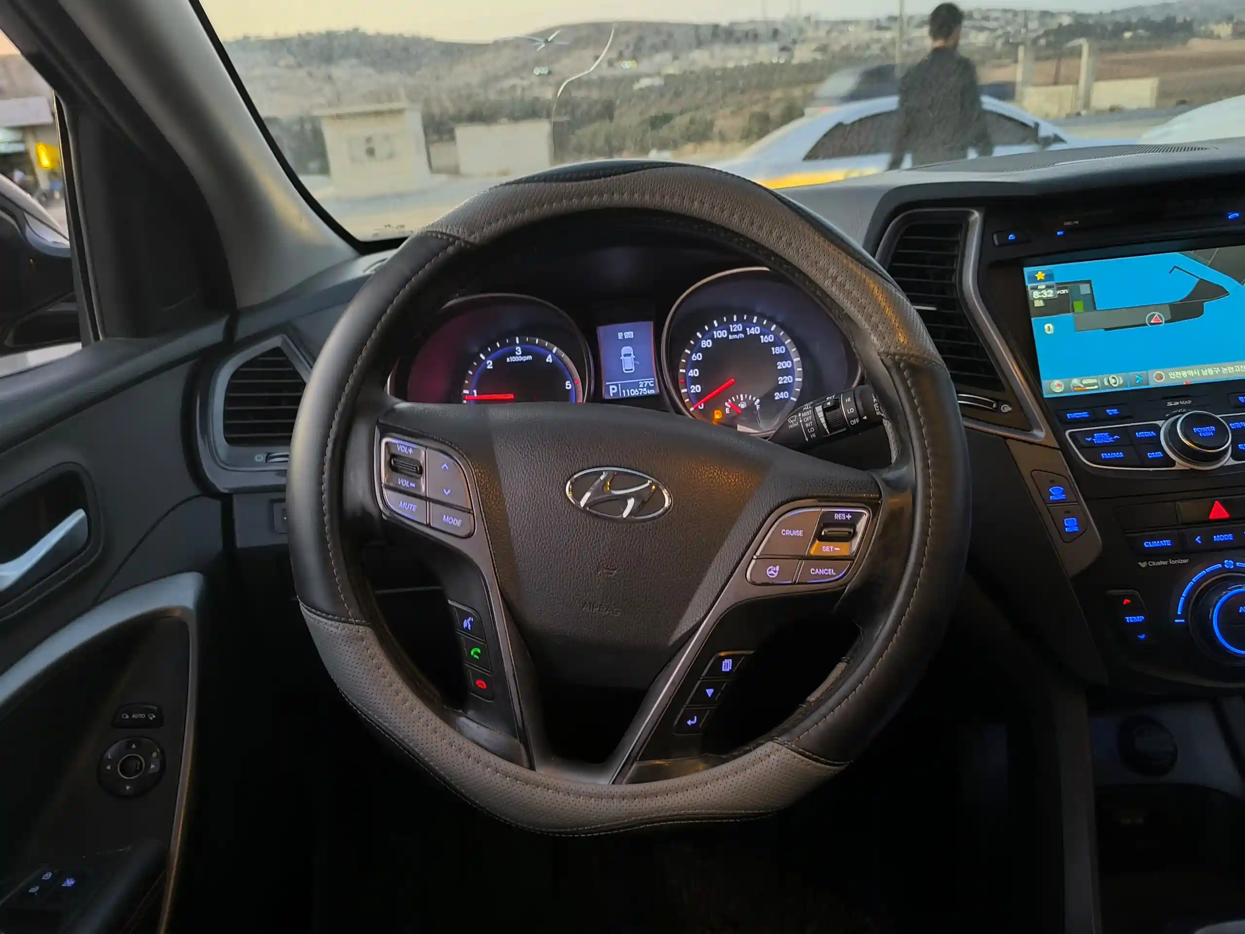 kilometrage car sale hyundai santa fe evgt suv used 2013 aleppo op image