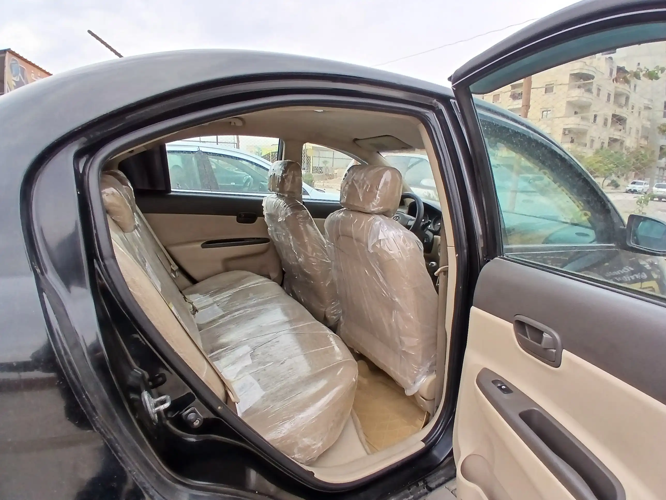 kilometrage car sale hyundai accent standard sedan used 2007 aleppo hi image