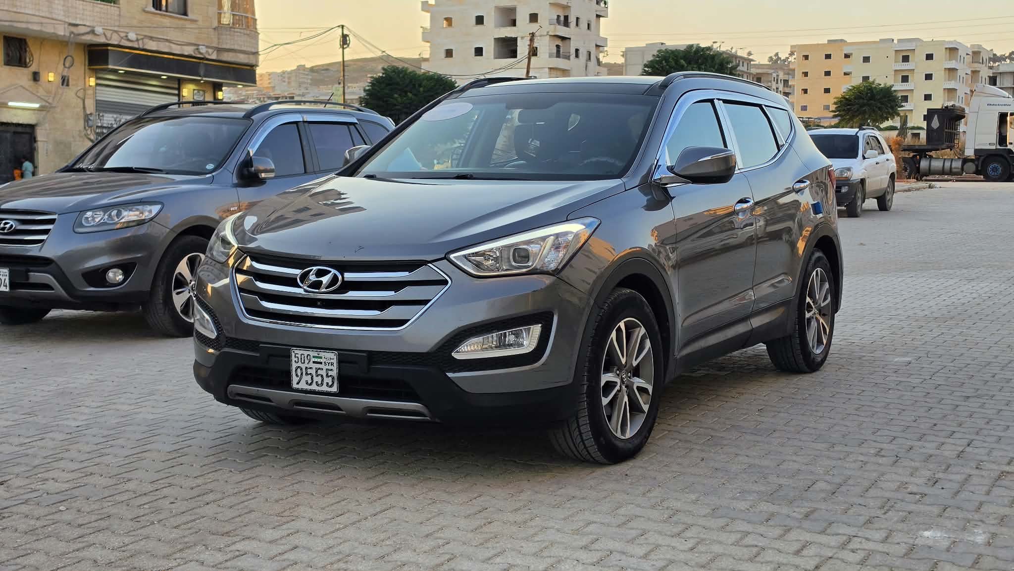 kilometrage car sale hyundai santa fe evgt suv used 2013 aleppo iz image