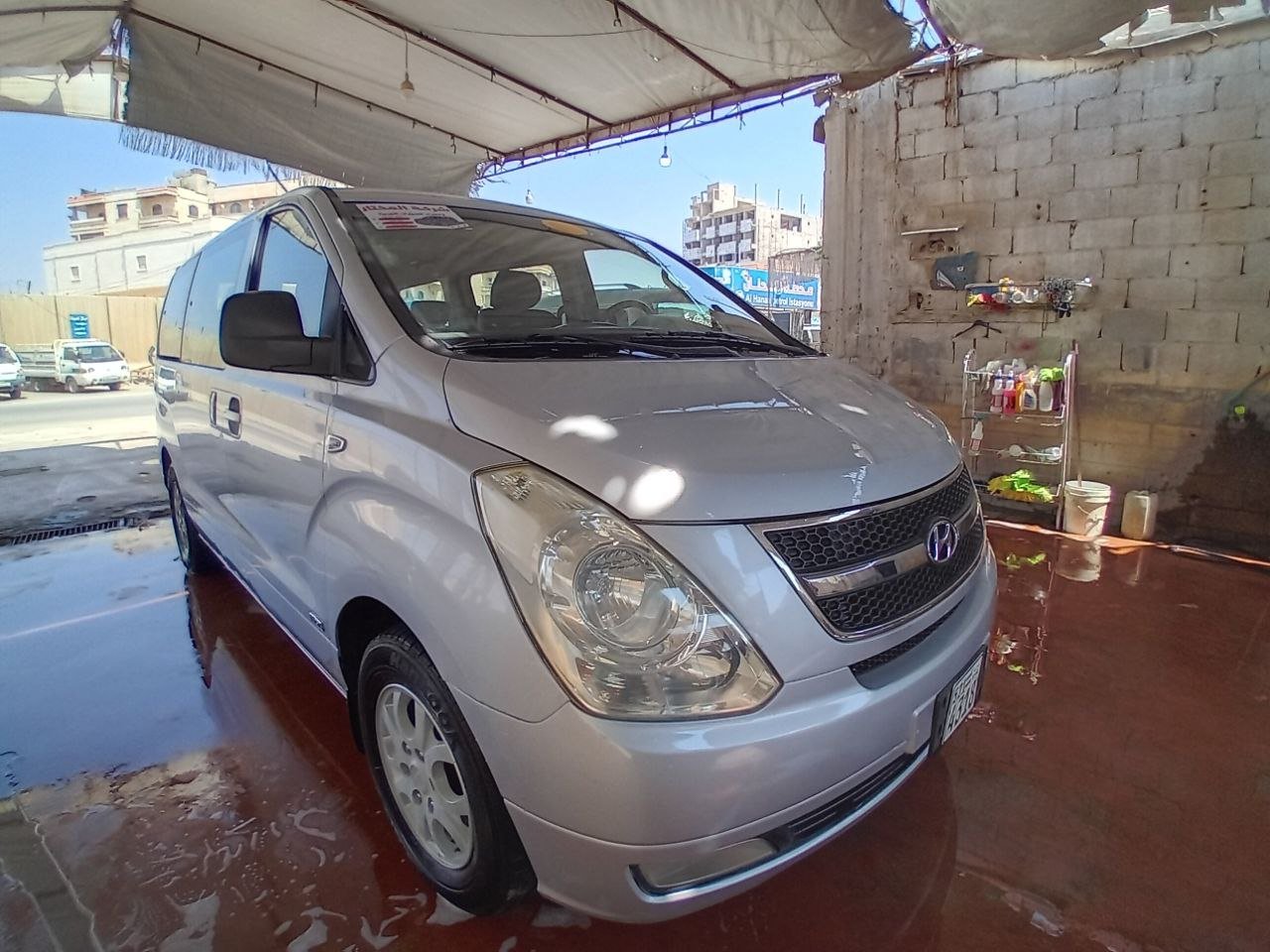 kilometrage car sale hyundai h1 standard van used 2008 aleppo up image