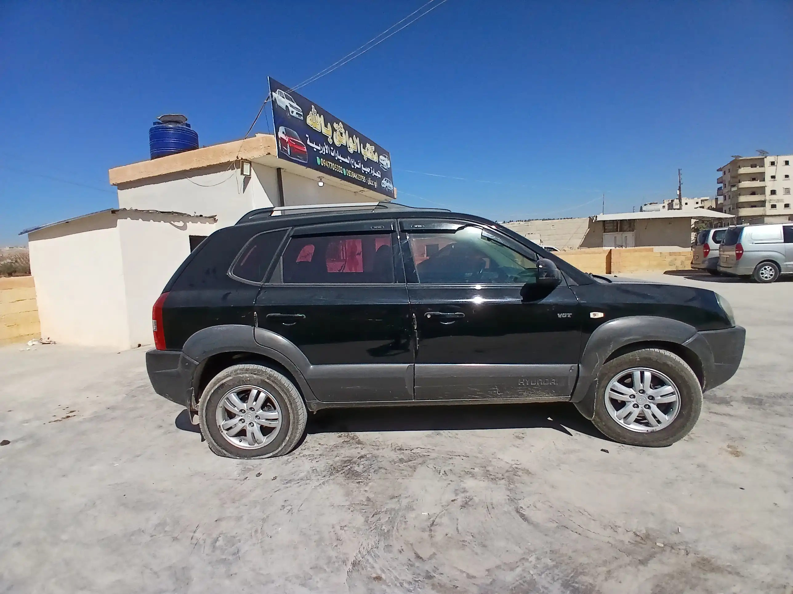 kilometrage car sale hyundai tucson standard suv used 2007 aleppo kh image