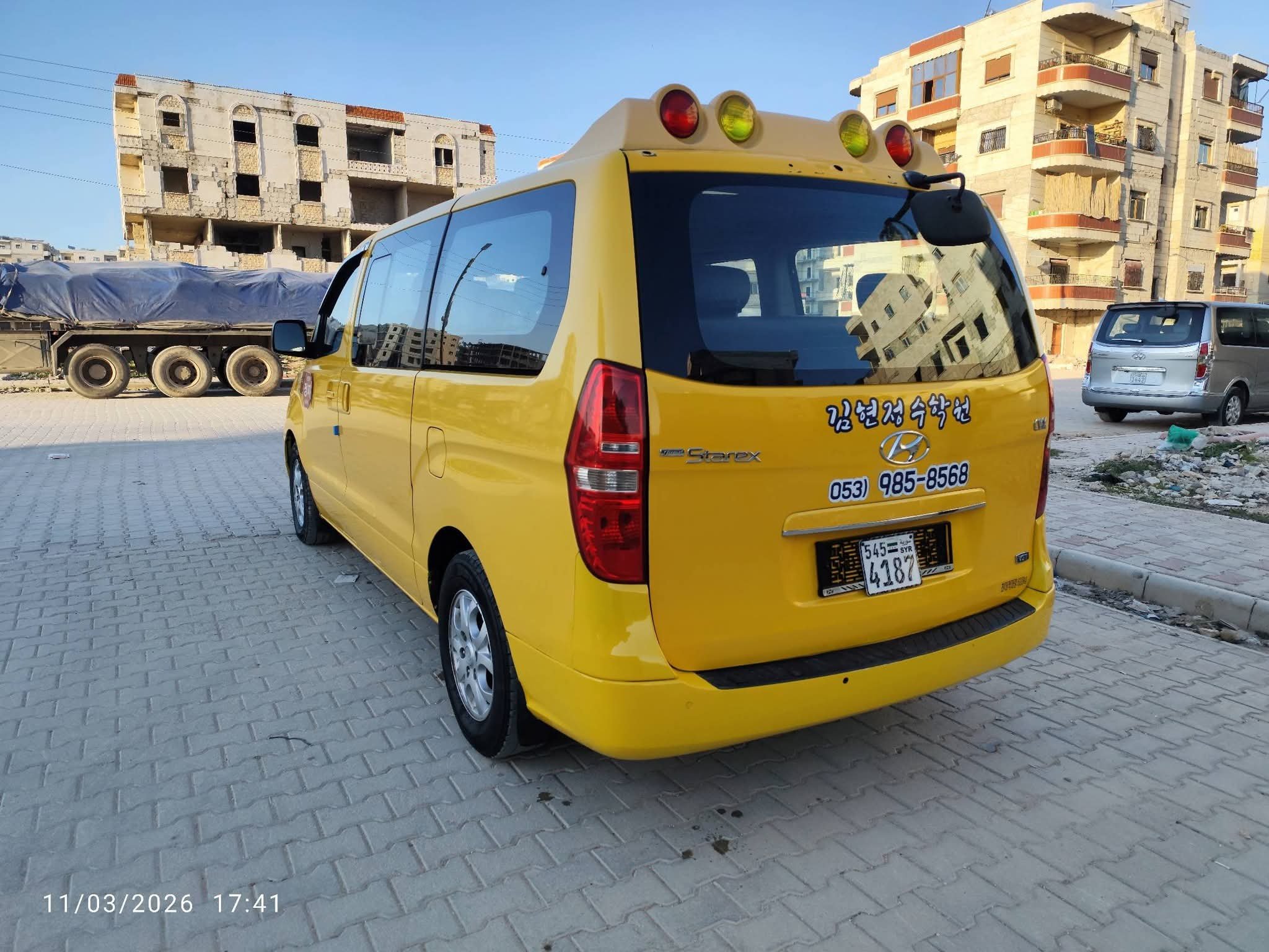 kilometrage car sale hyundai grand starex cvx van used 2009 aleppo oq image