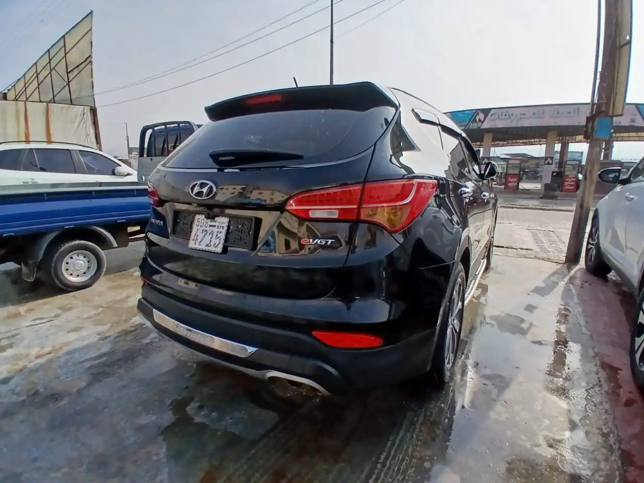 kilometrage car sale hyundai santa fe evgt cpykdlw used 2012 aleppo dg image