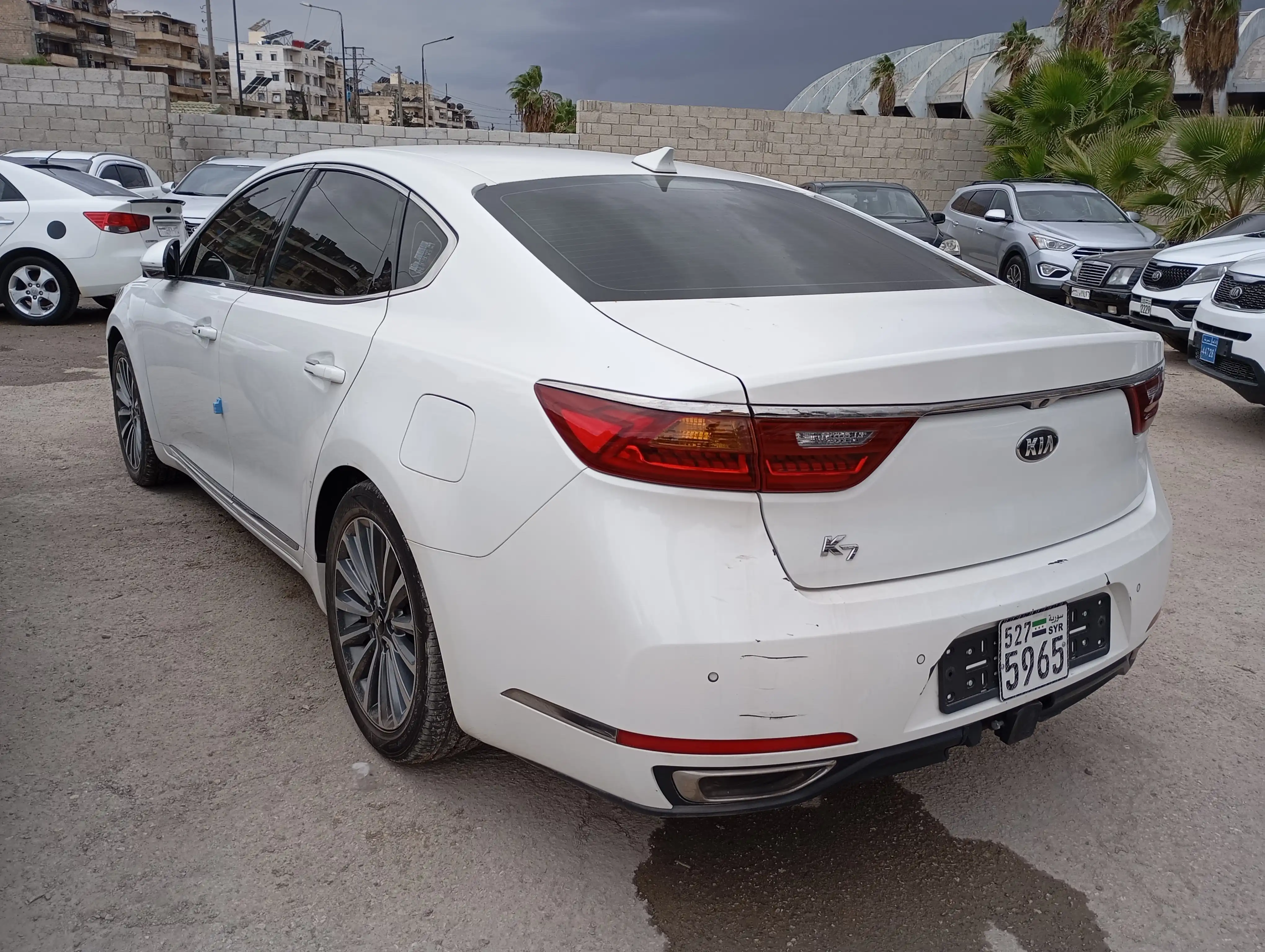 kilometrage car sale kia k7 standard sedan used 2017 aleppo xg image