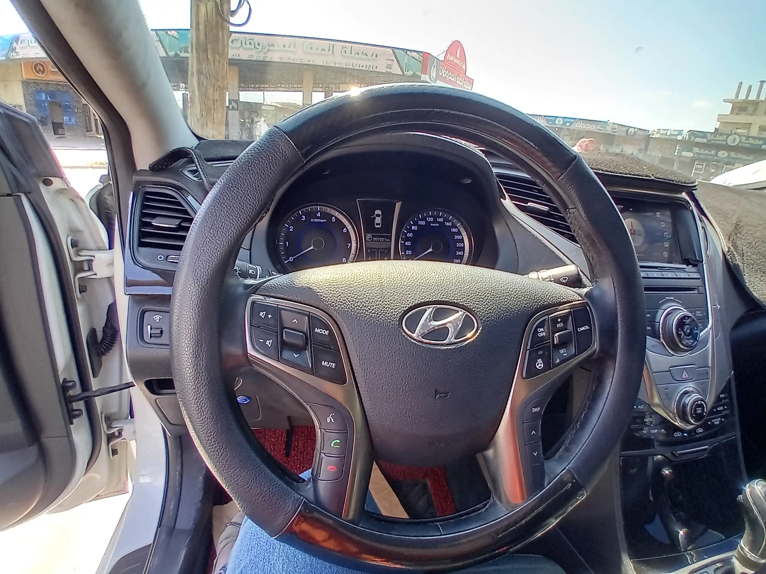 kilometrage car sale hyundai grandeur hg 220 sedan used 2012 aleppo sp image