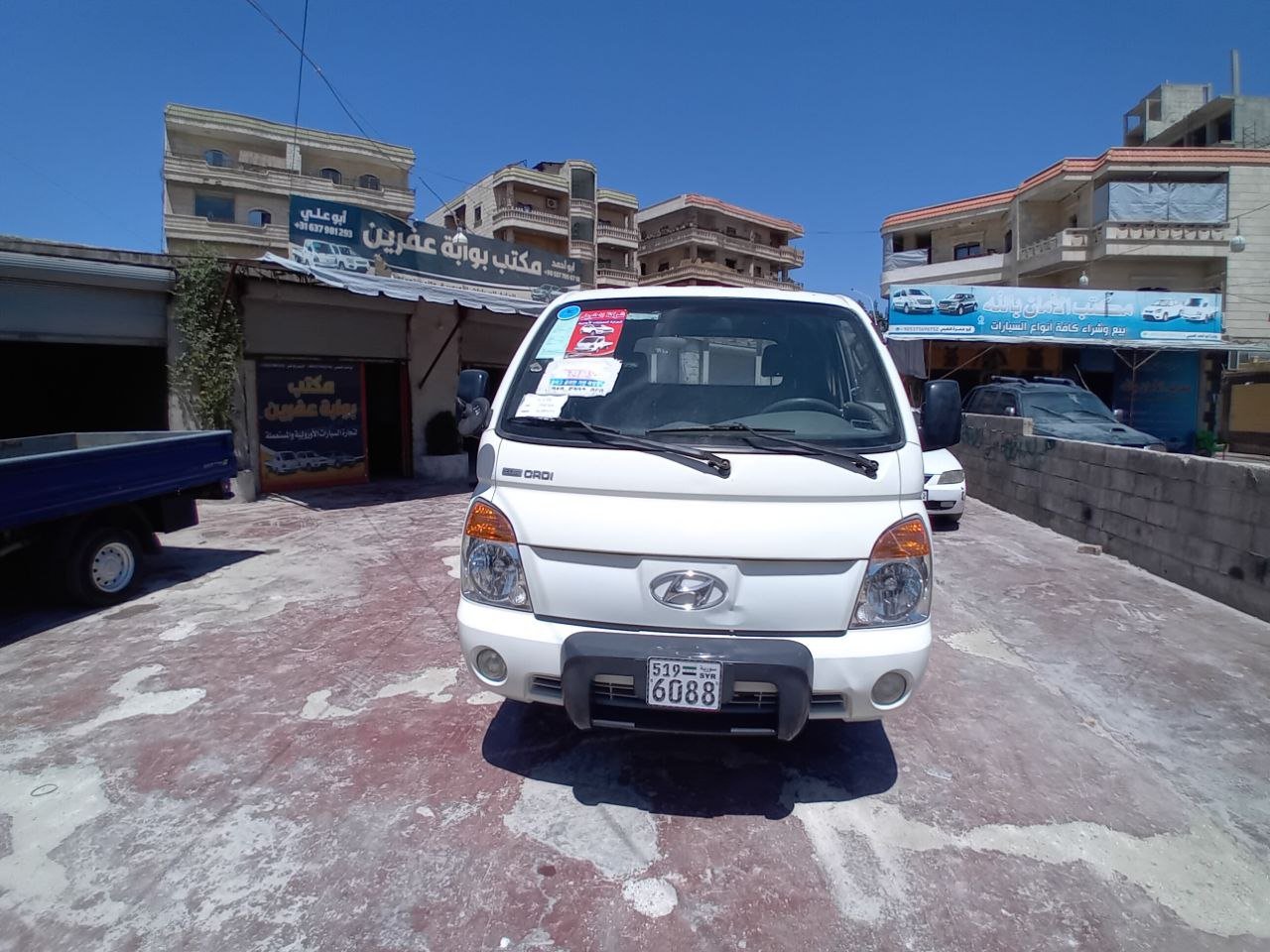 kilometrage car sale hyundai porter 2 crdi cargo truck used 2009 aleppo ii image