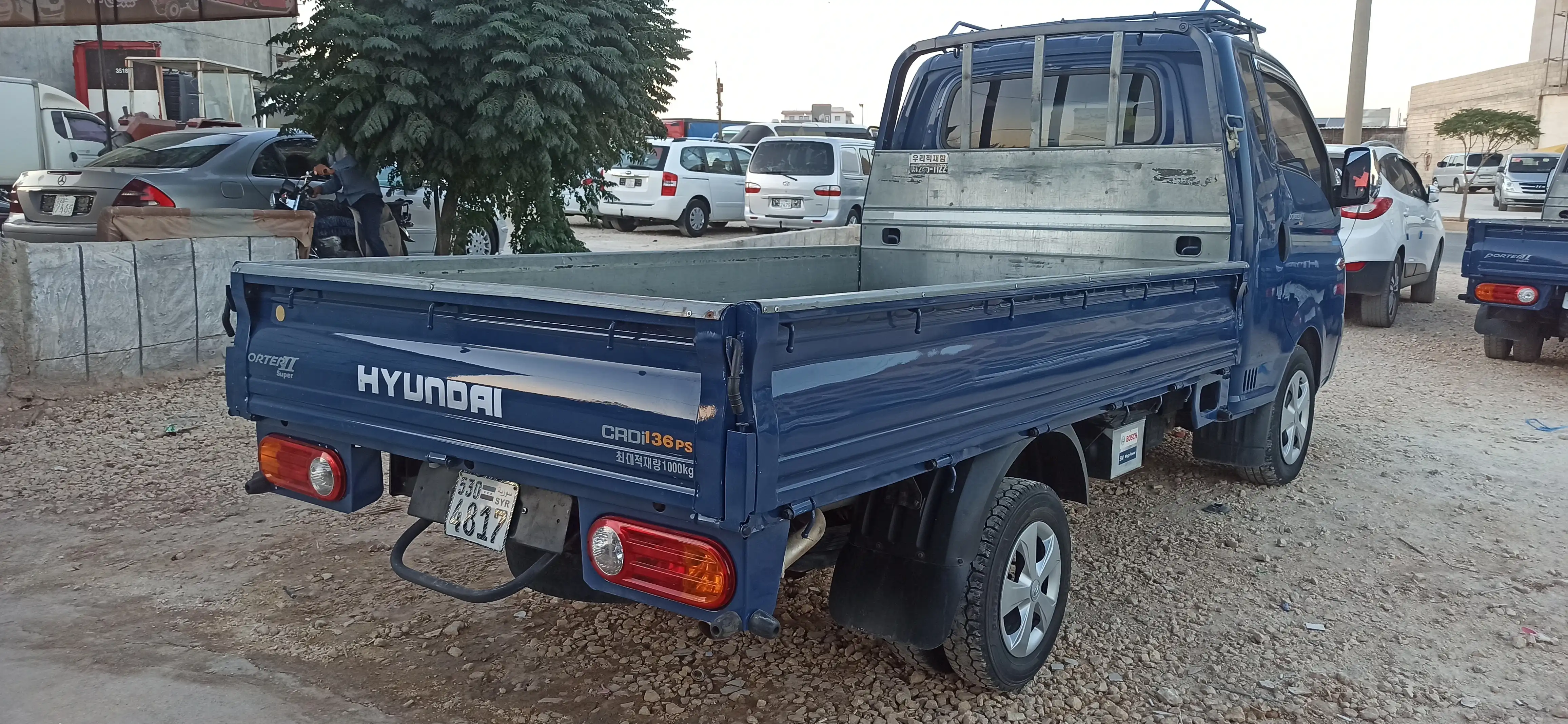 kilometrage car sale hyundai porter 2 crdi cargo truck used 2017 aleppo dt image
