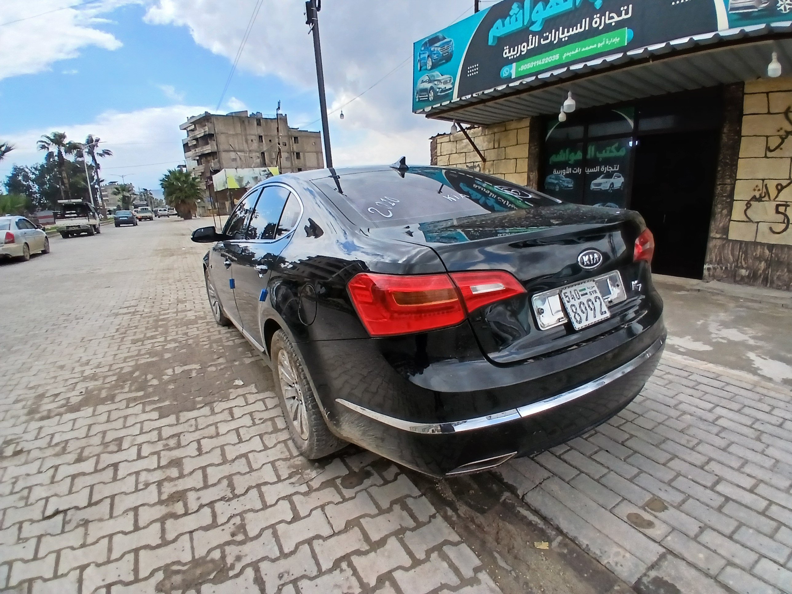 kilometrage car sale kia k7 standard sedan used 2010 aleppo iv image